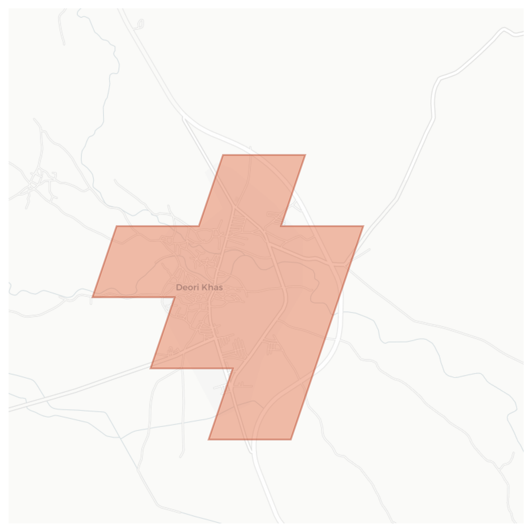 Deori Khas geographic map