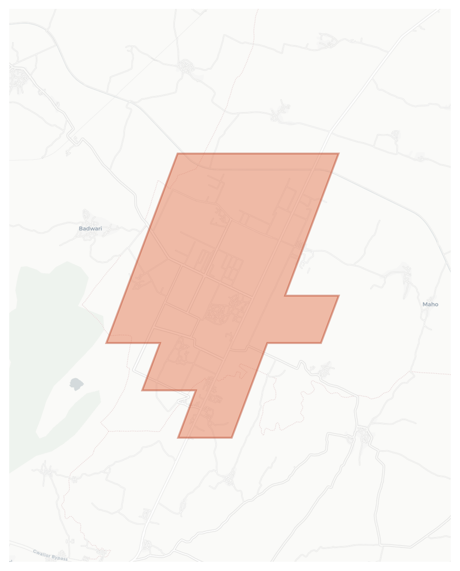 Malanpur geographic map