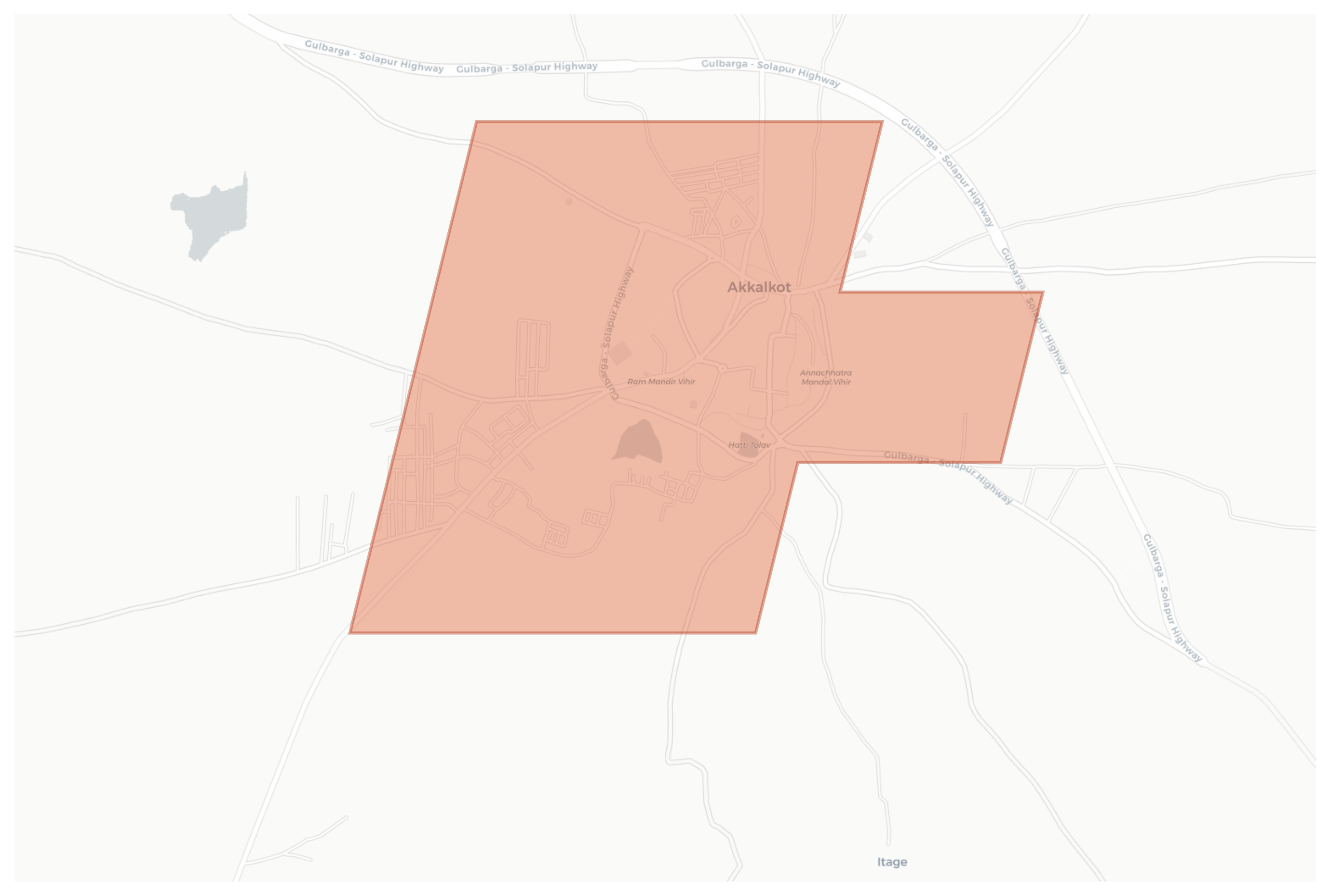 Akkalkot geographic map