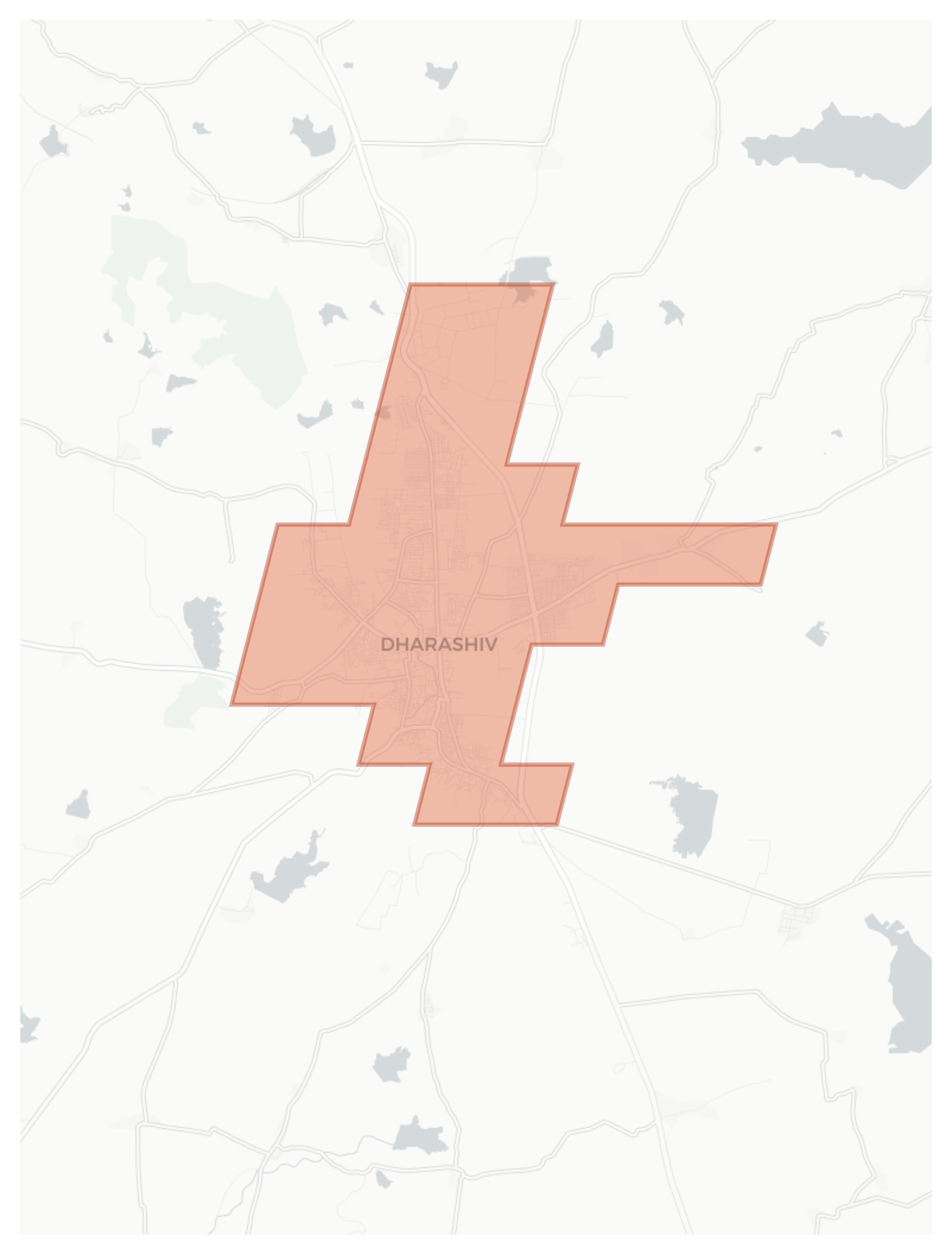 Dharashiv geographic map