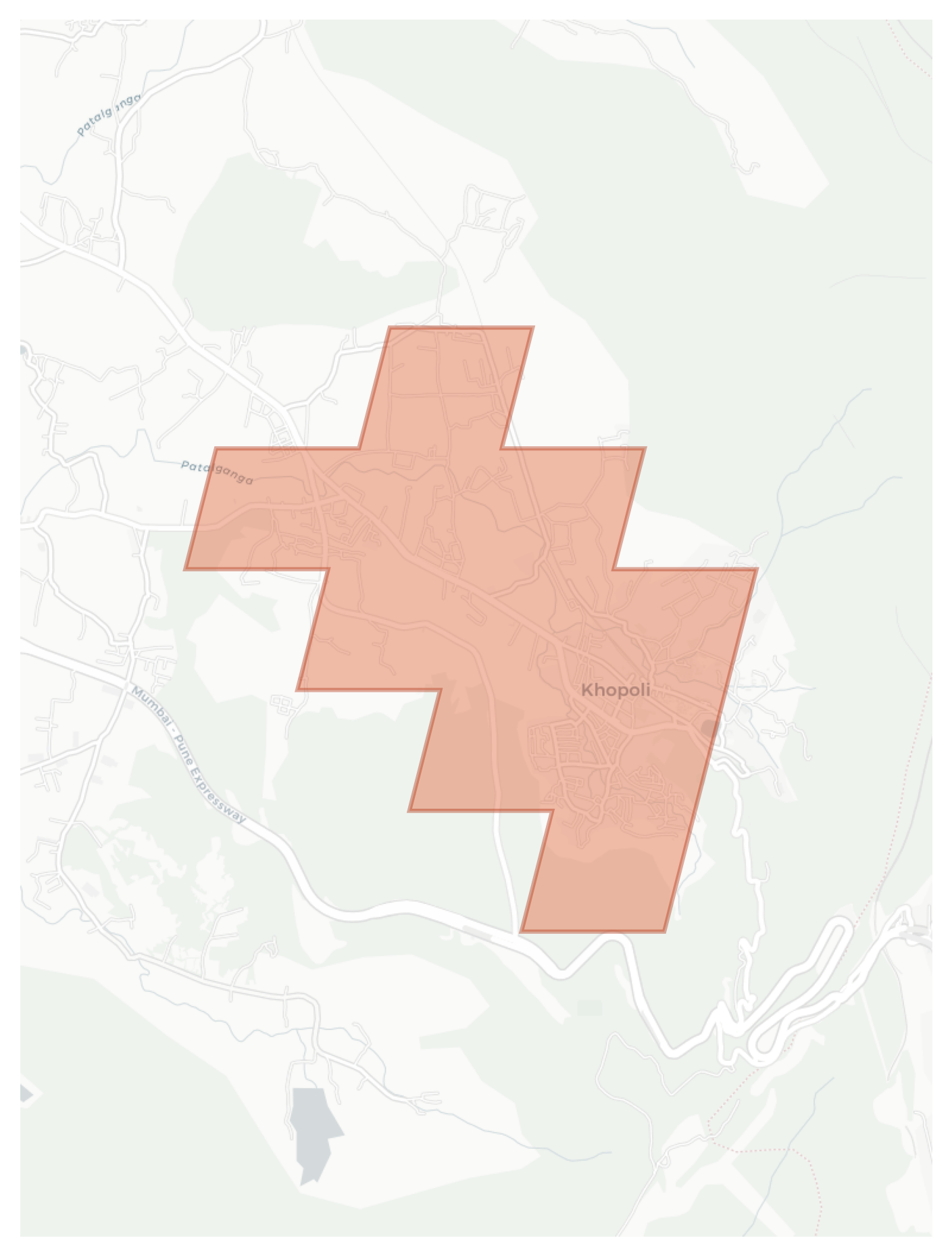 Khopoli geographic map