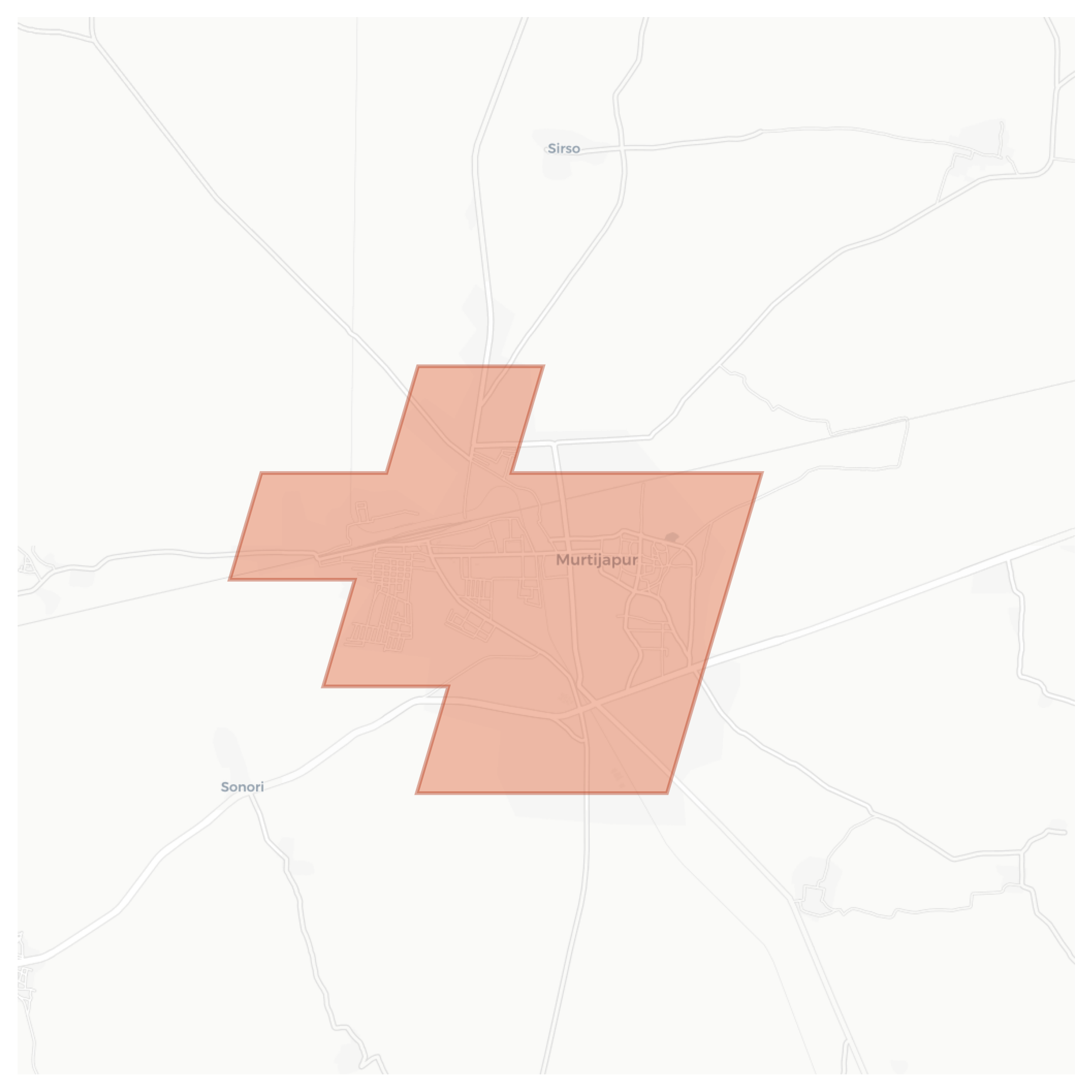 Murtijapur geographic map