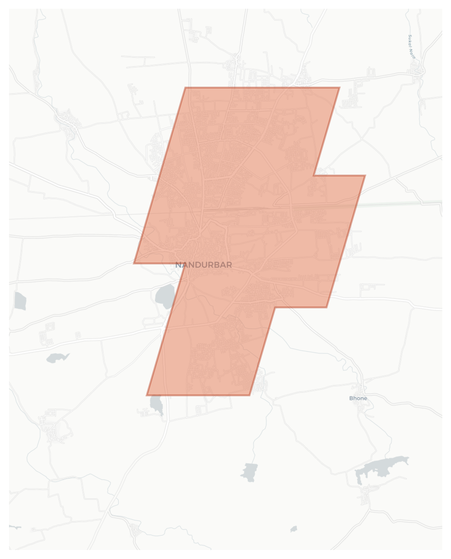 Nandurbar geographic map
