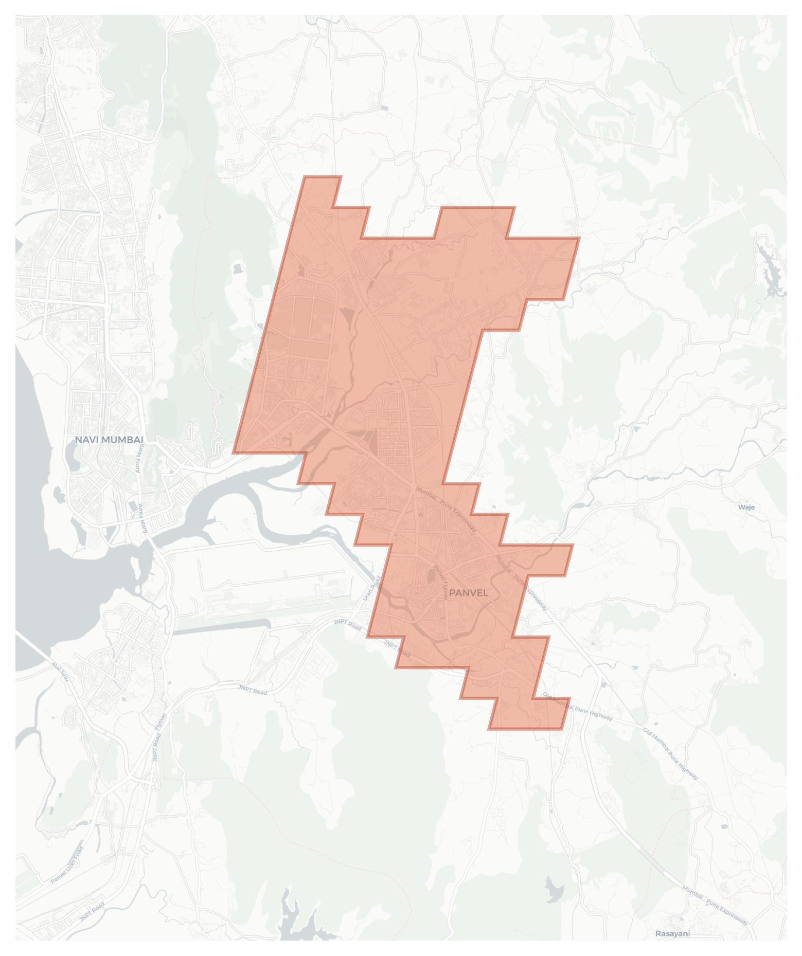 Panvel geographic map