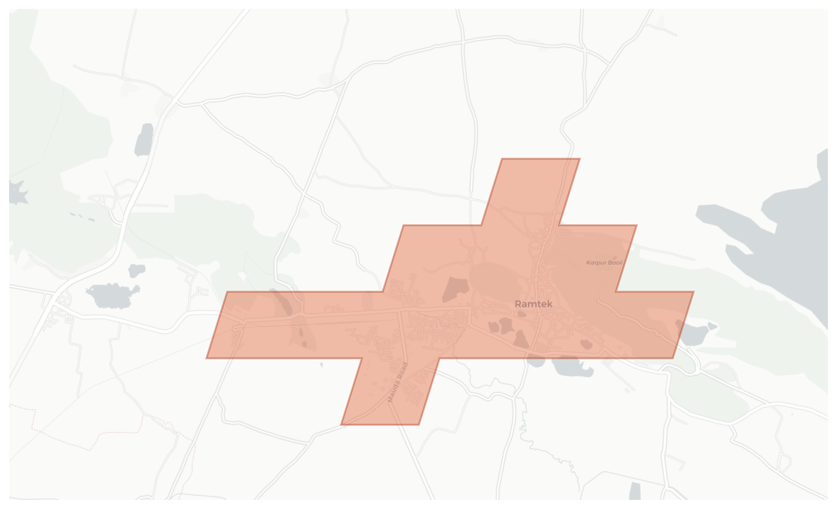 Ramtek geographic map