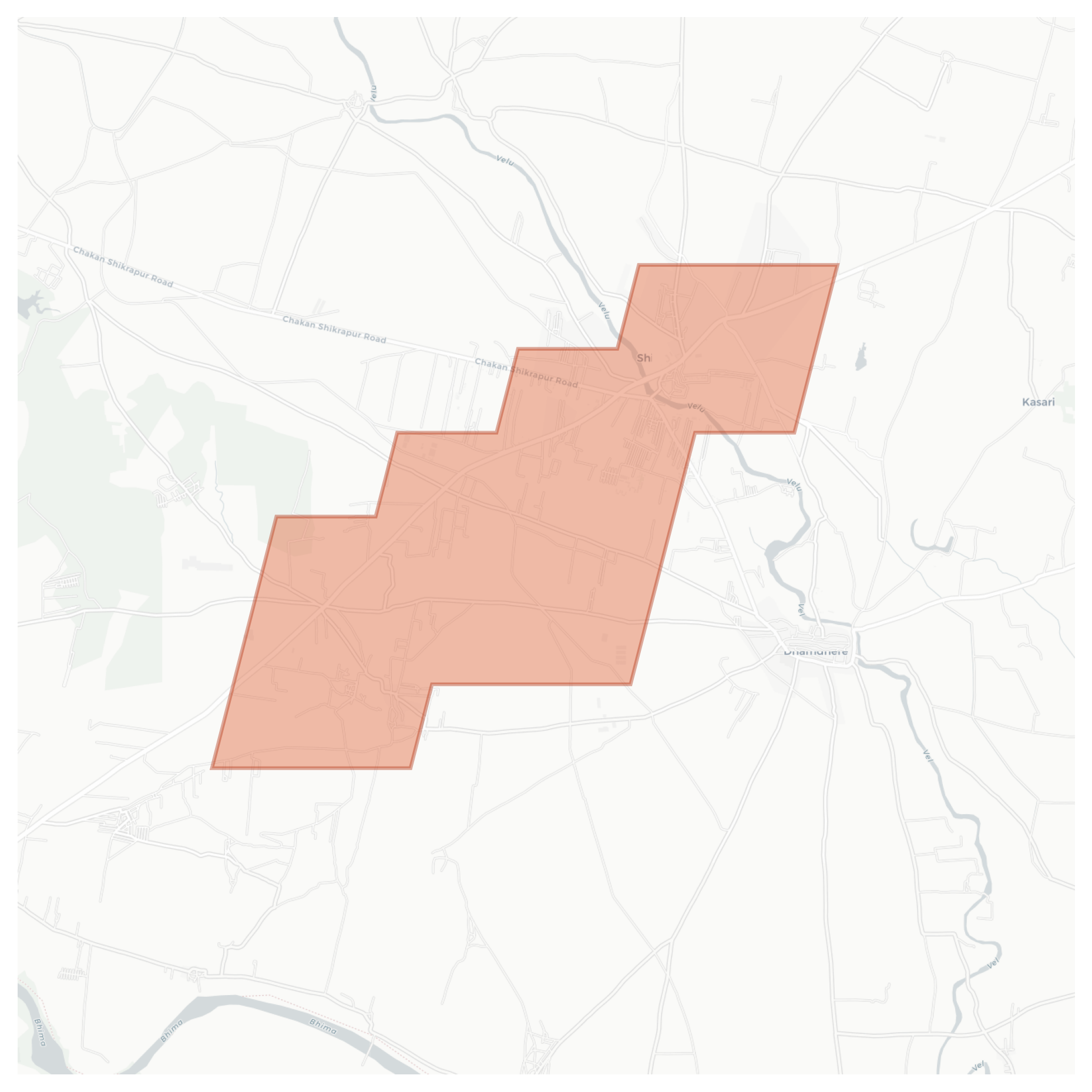 Shikrapur geographic map