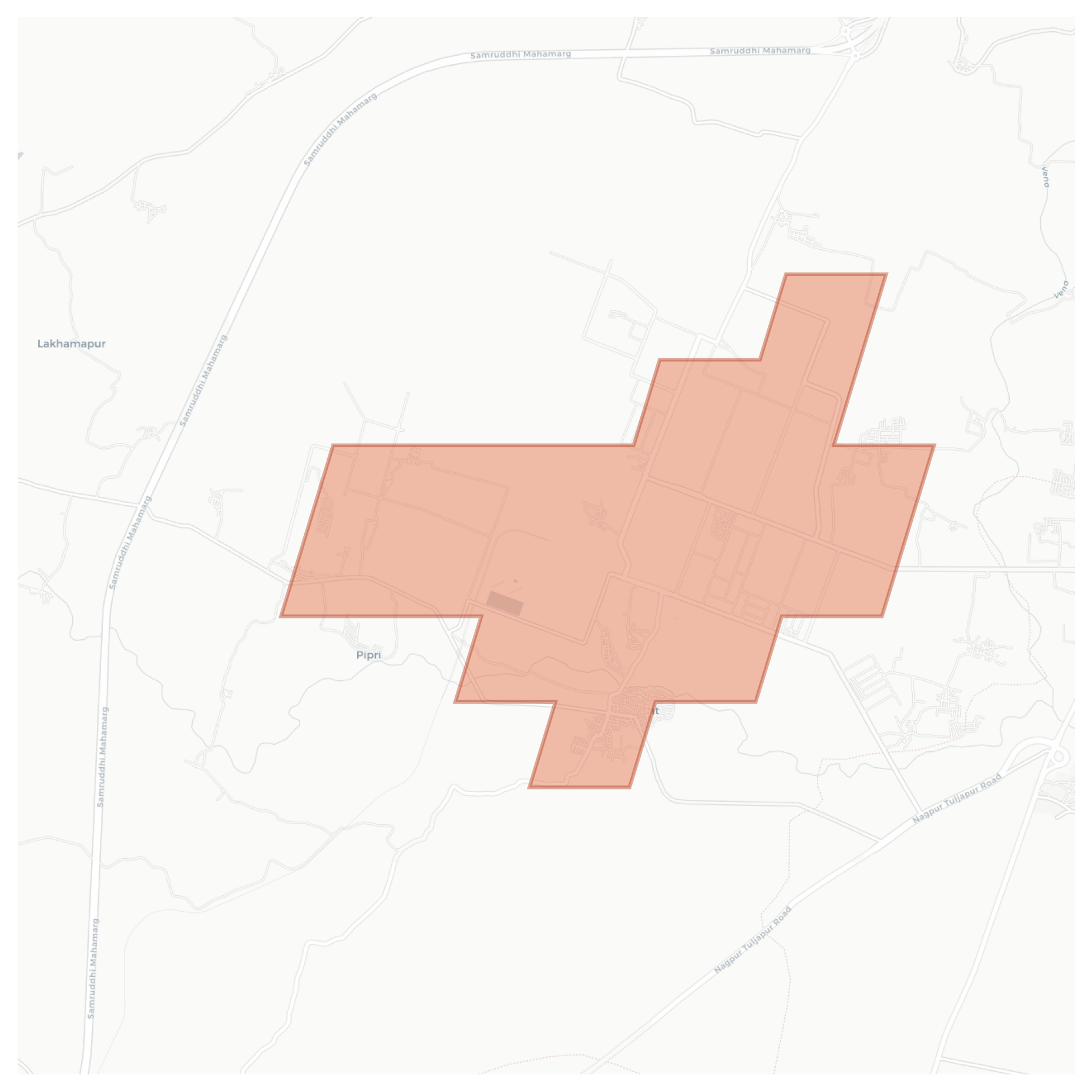 Takalghat geographic map