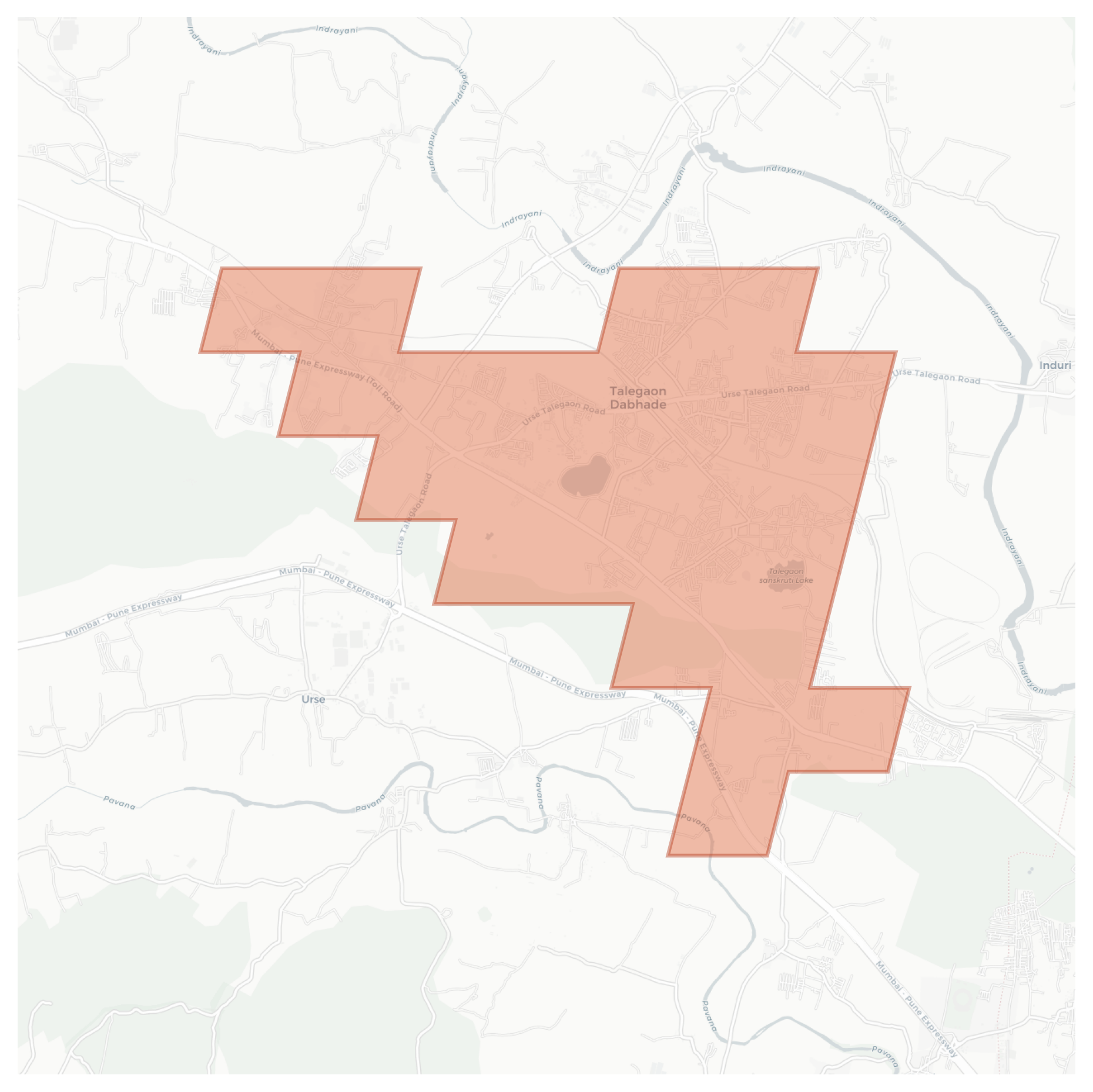 Talegaon Dabhade geographic map