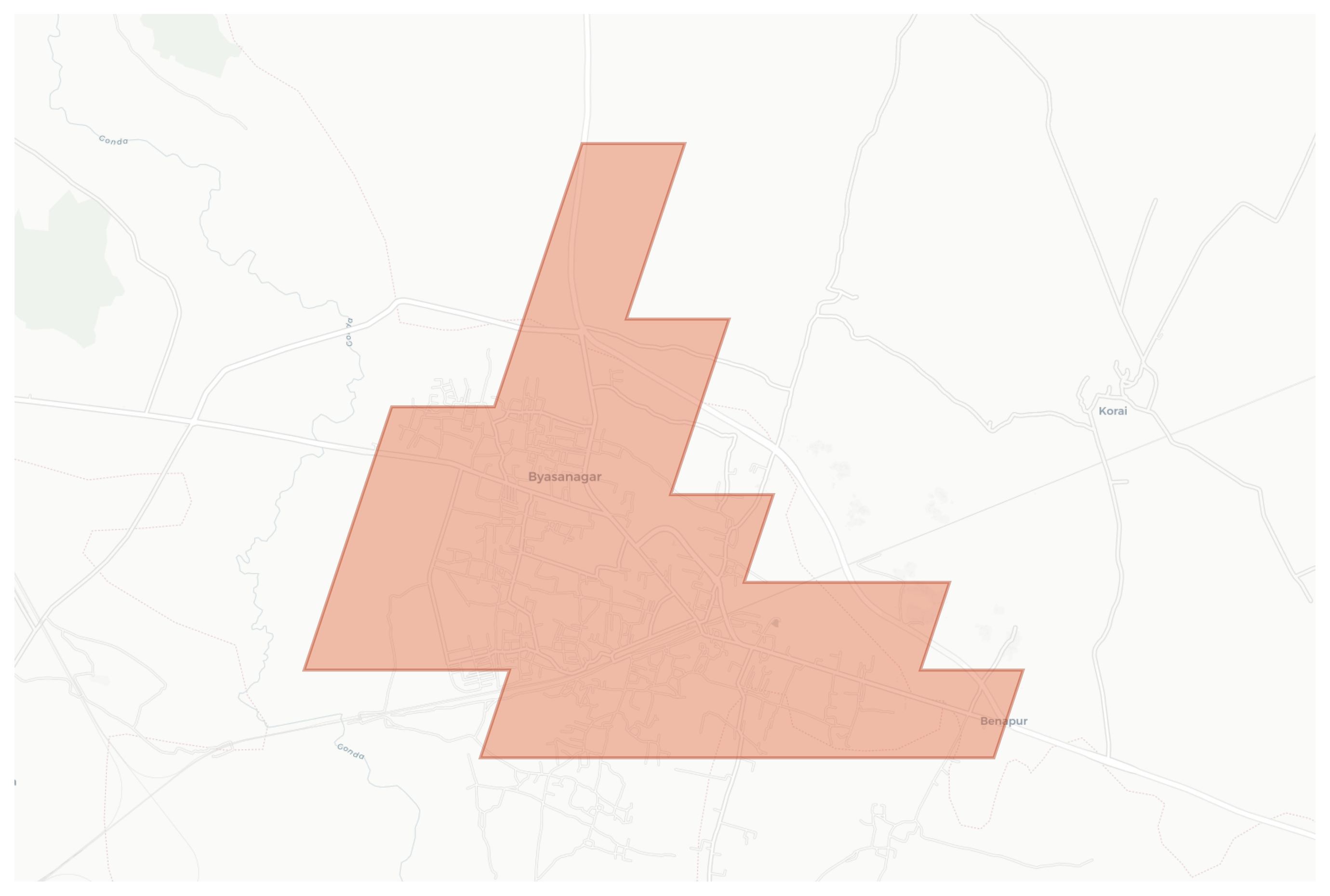 Byasanagar geographic map