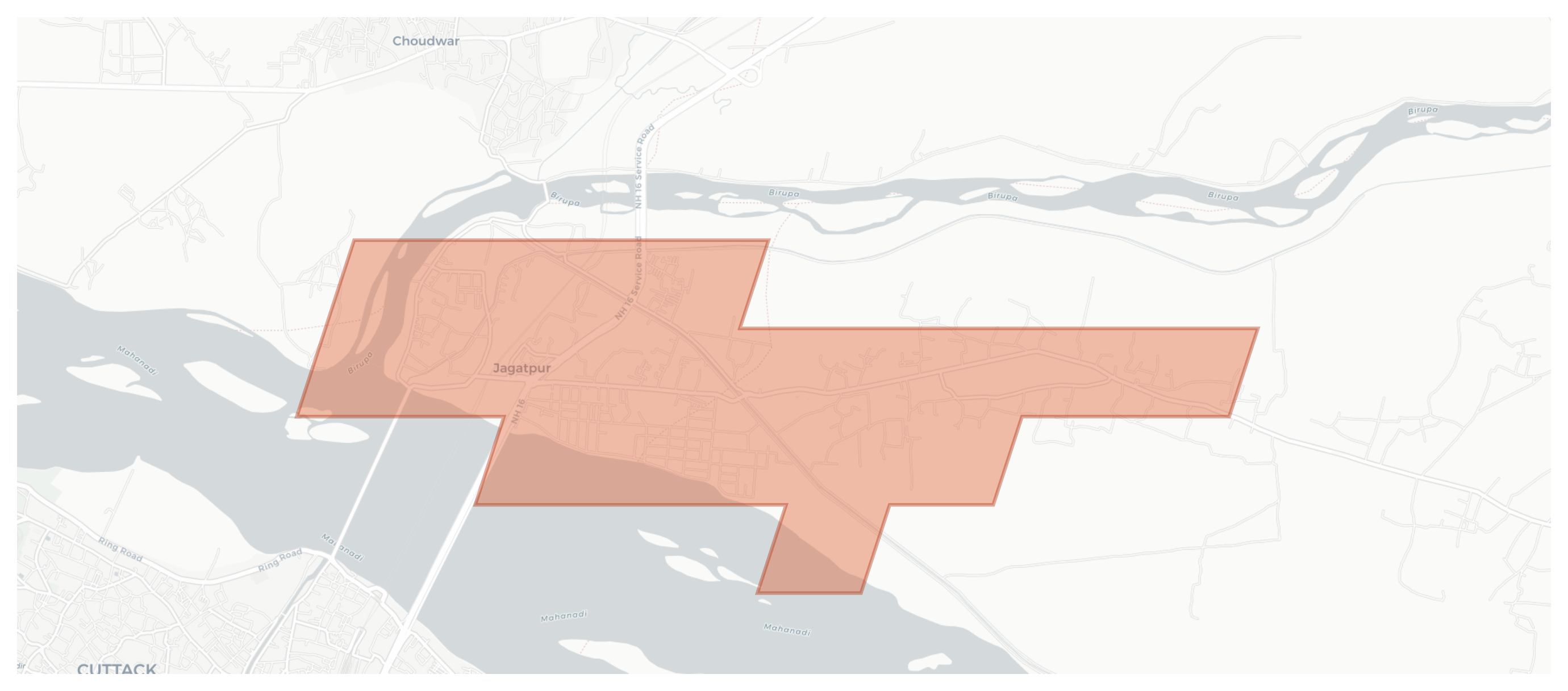 Jagatpur geographic map