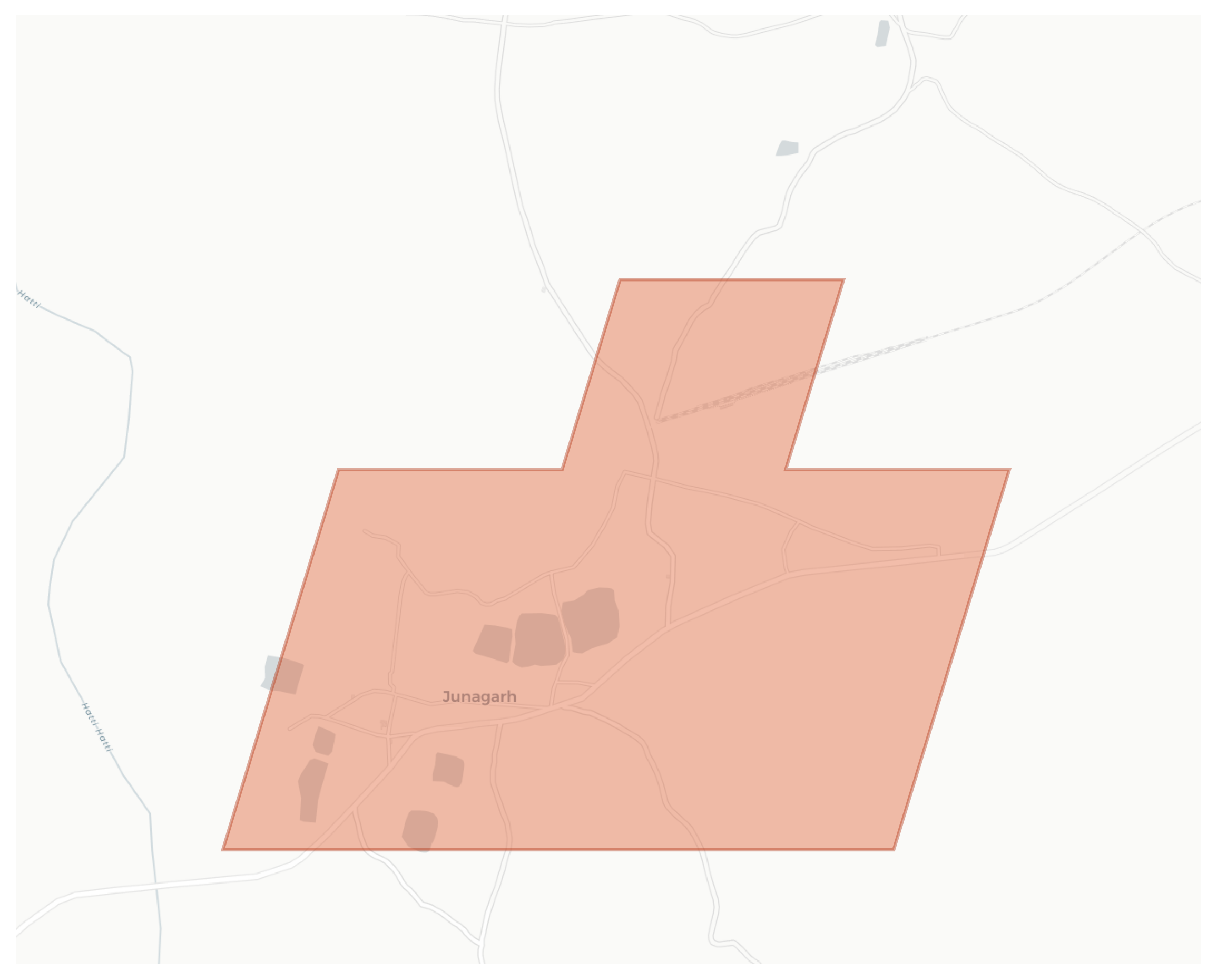 Junagarh geographic map