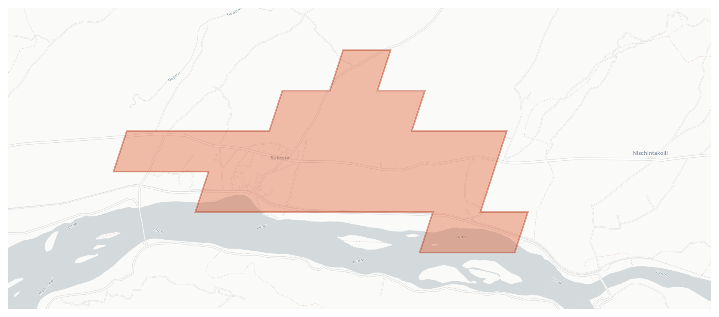 Salepur geographic map
