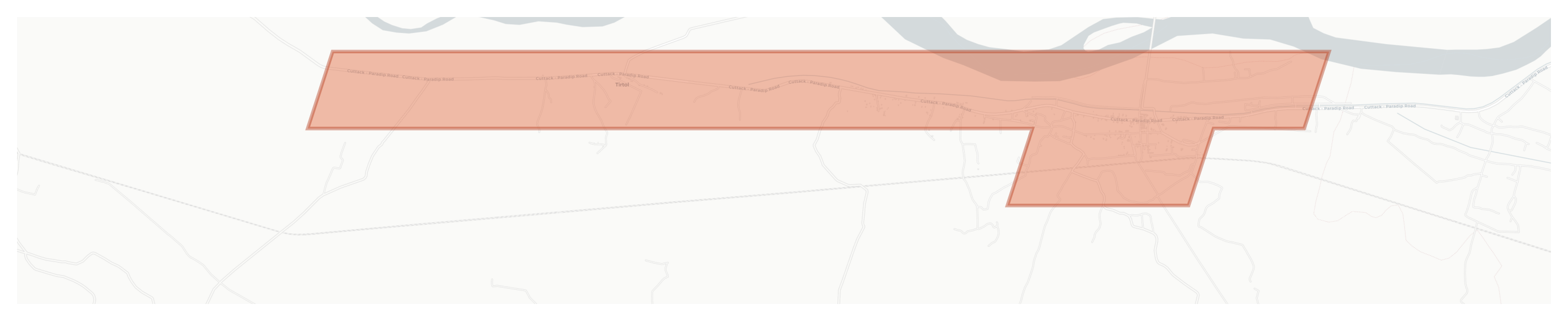 Tirtol geographic map