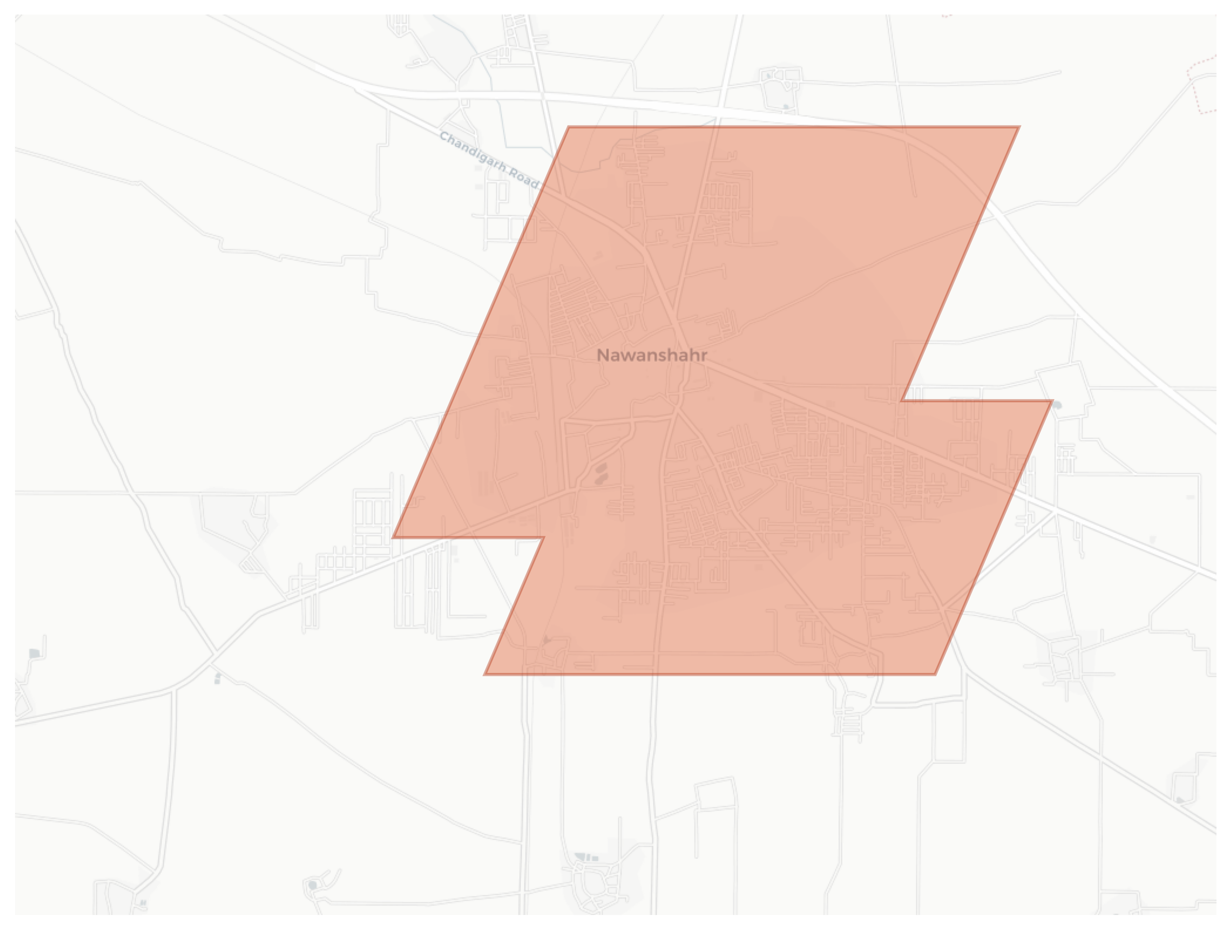 Nawanshahr geographic map