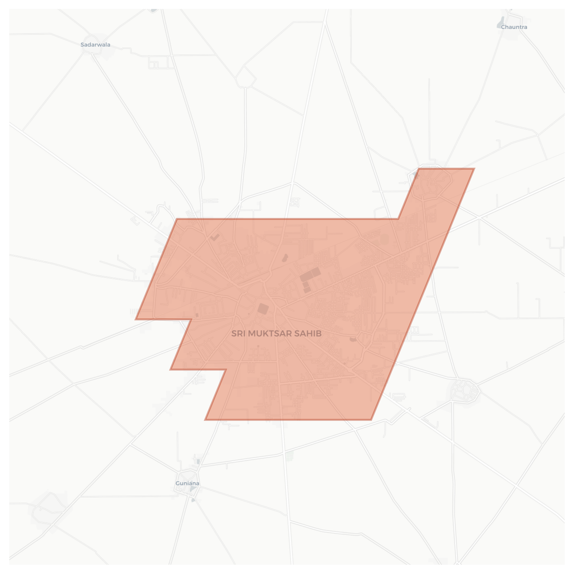 Sri Muktsar Sahib geographic map