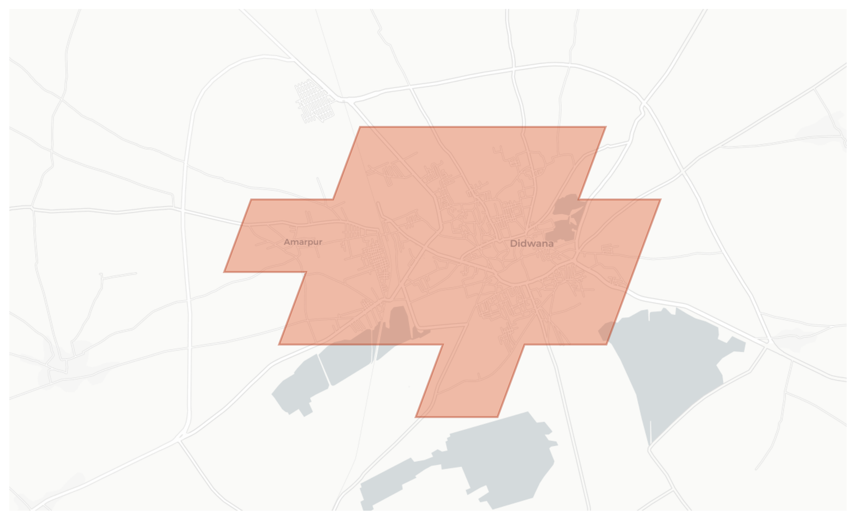 Didwana geographic map