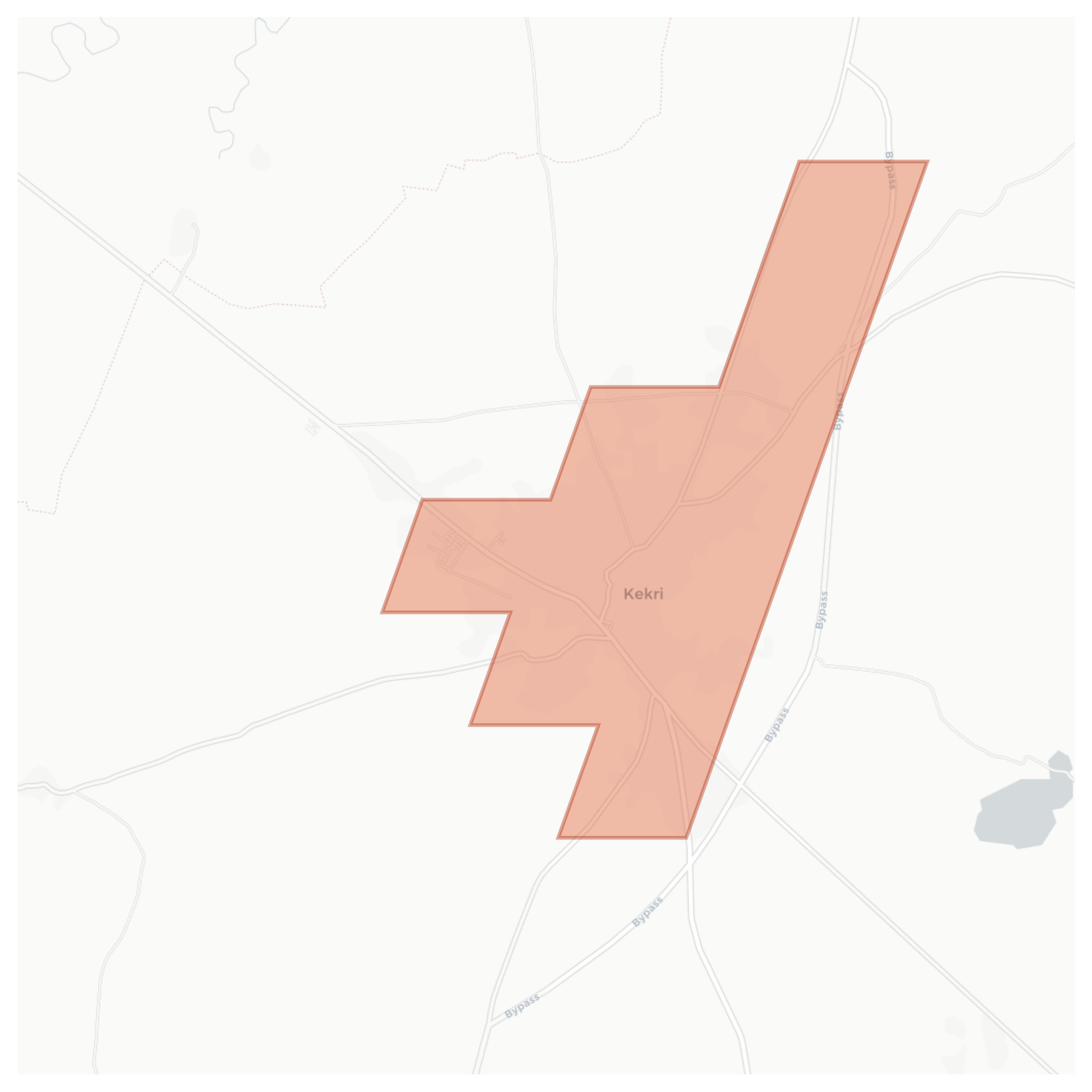 Kekri geographic map