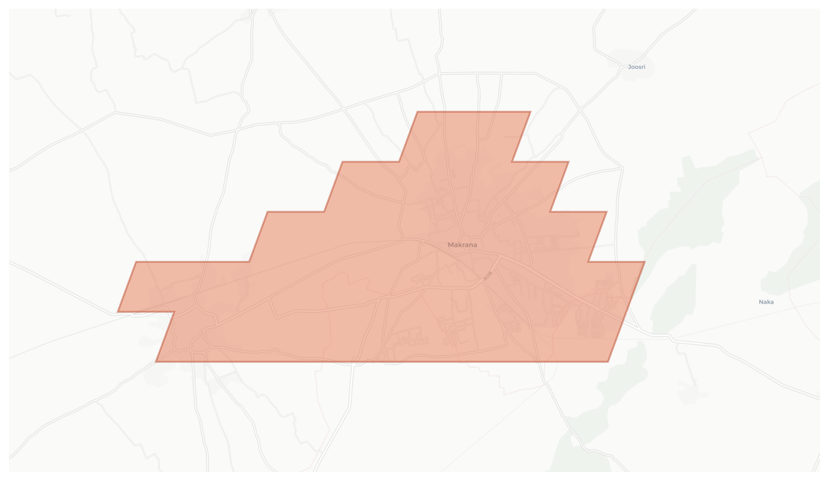 Makrana geographic map
