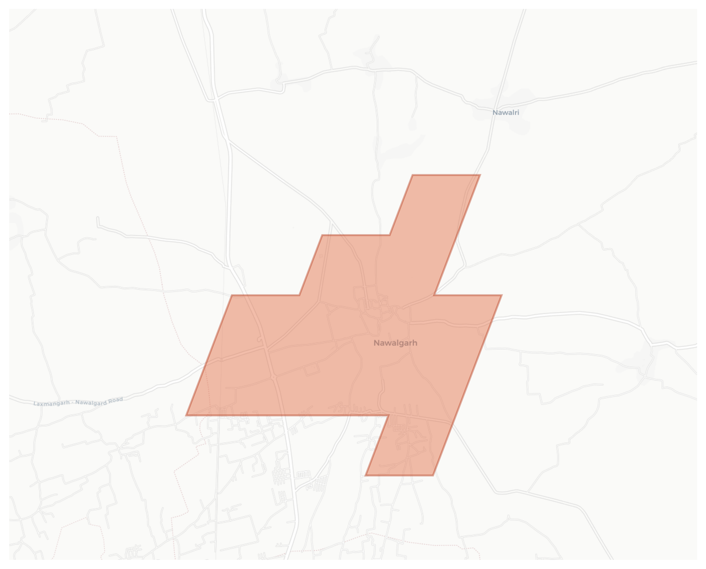 Nawalgarh geographic map