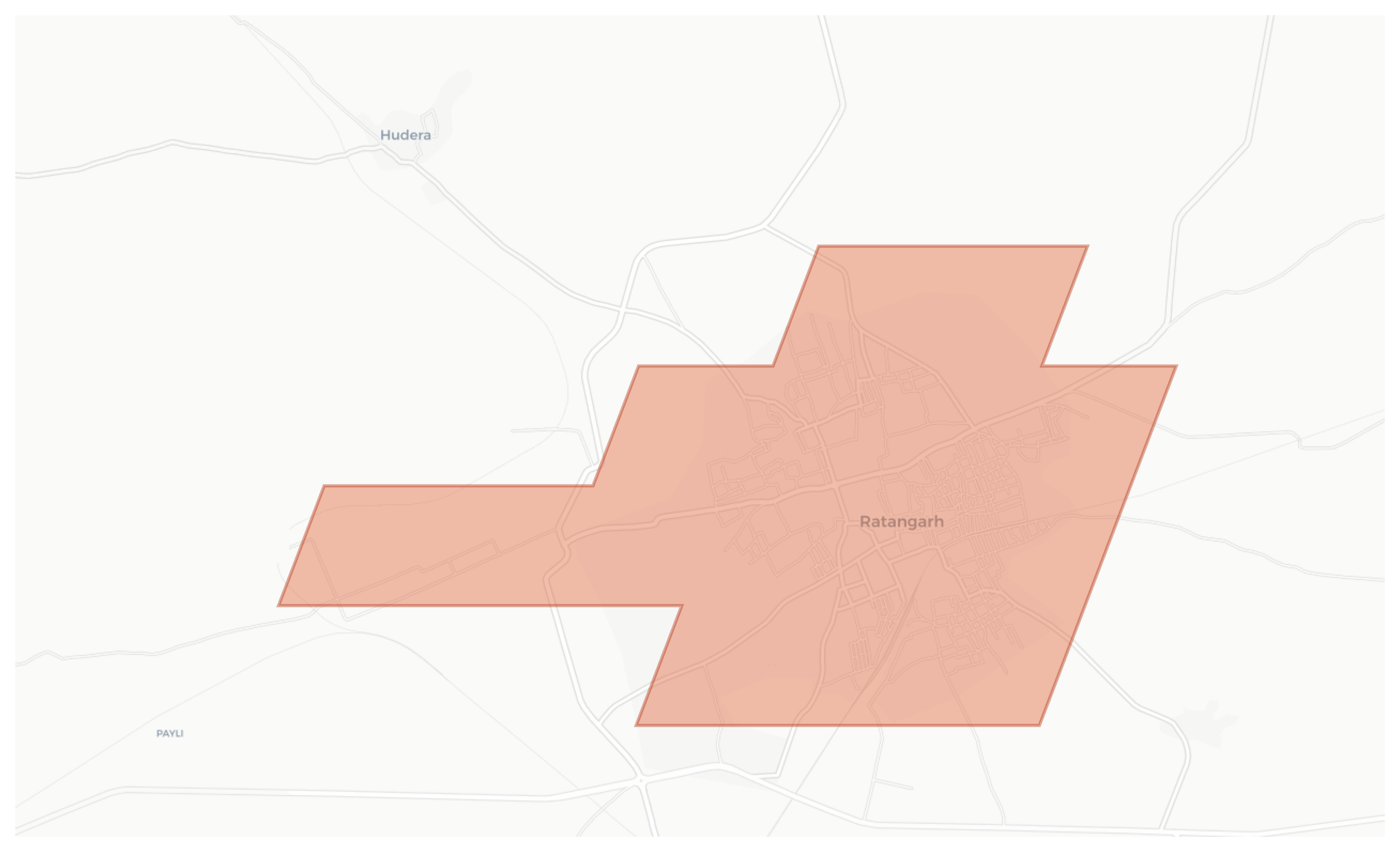 Ratangarh geographic map