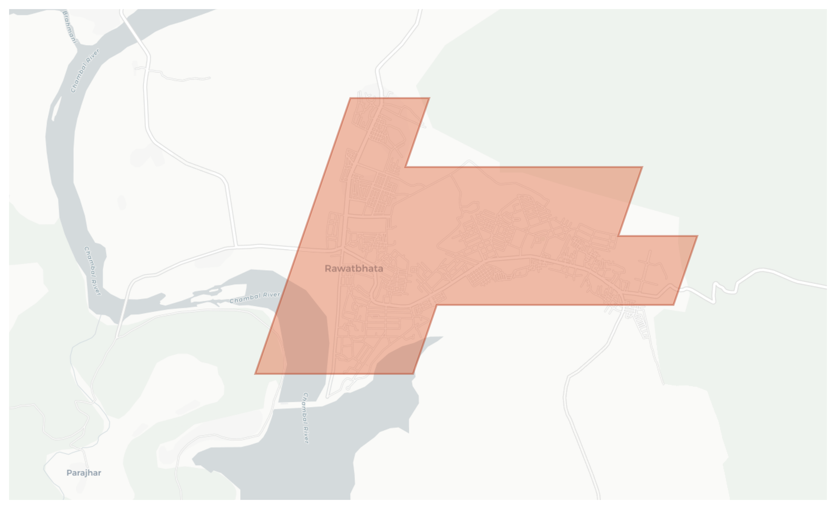 Rawatbhata geographic map