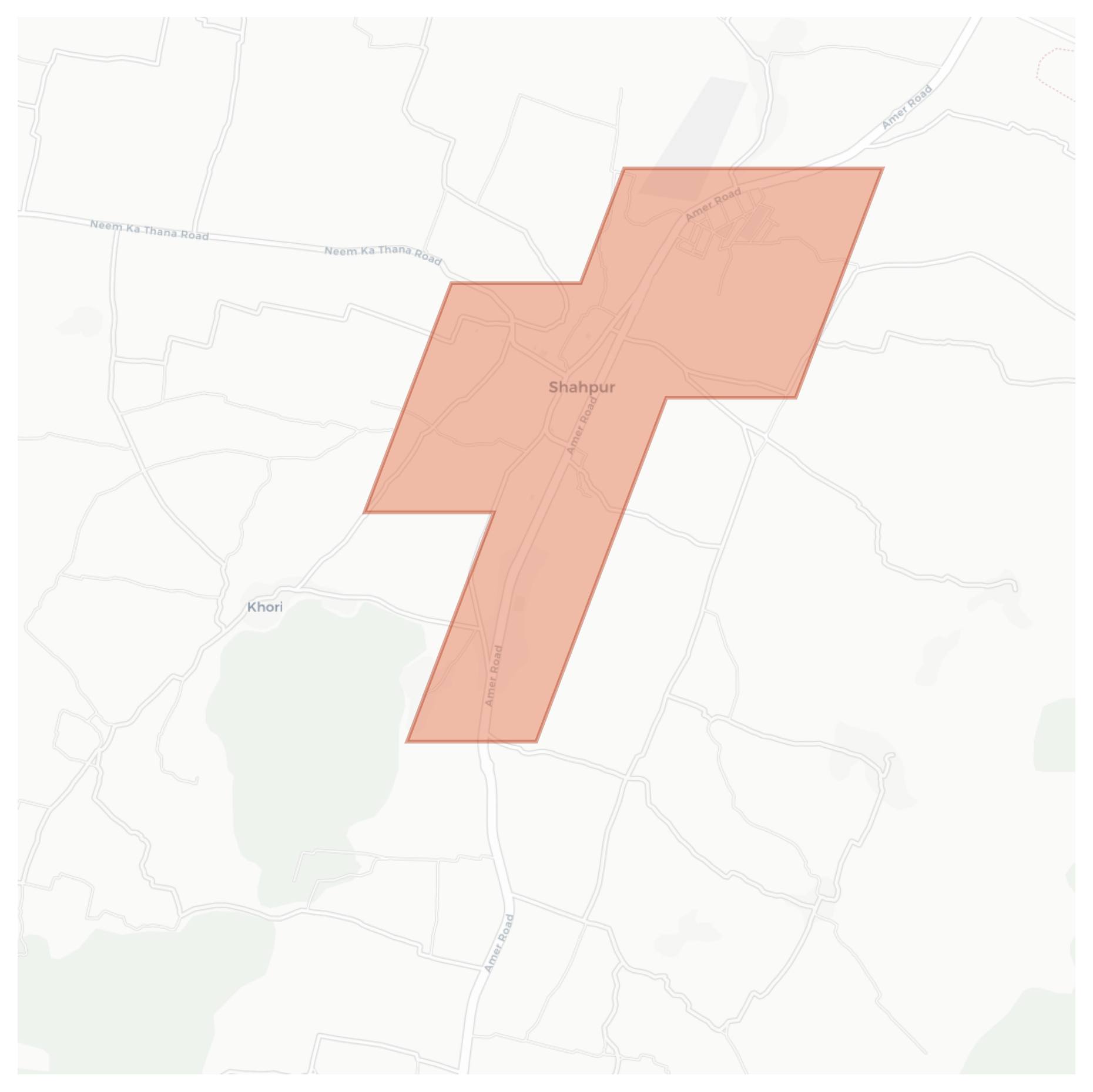 Shahpur geographic map