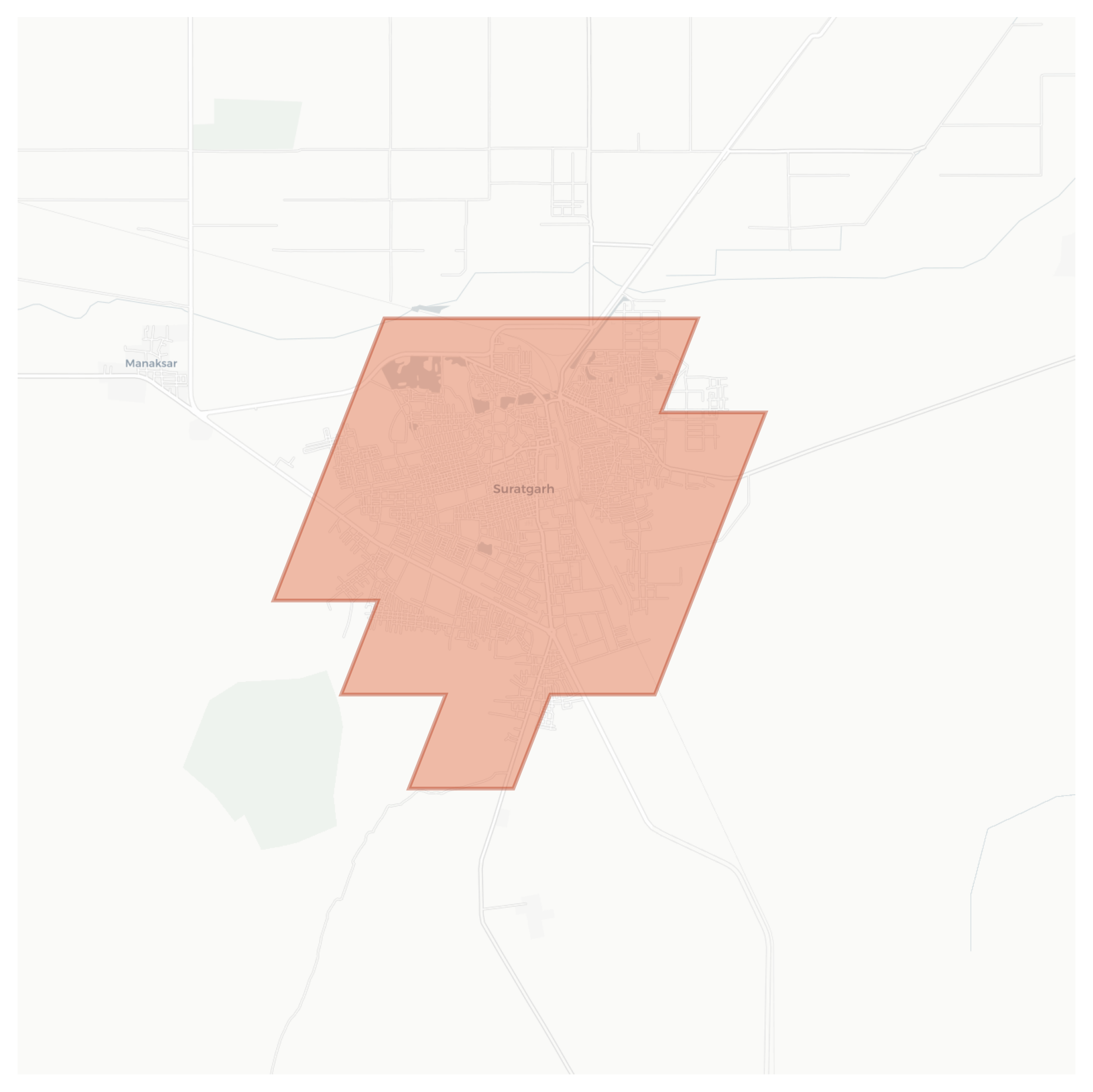 Suratgarh geographic map