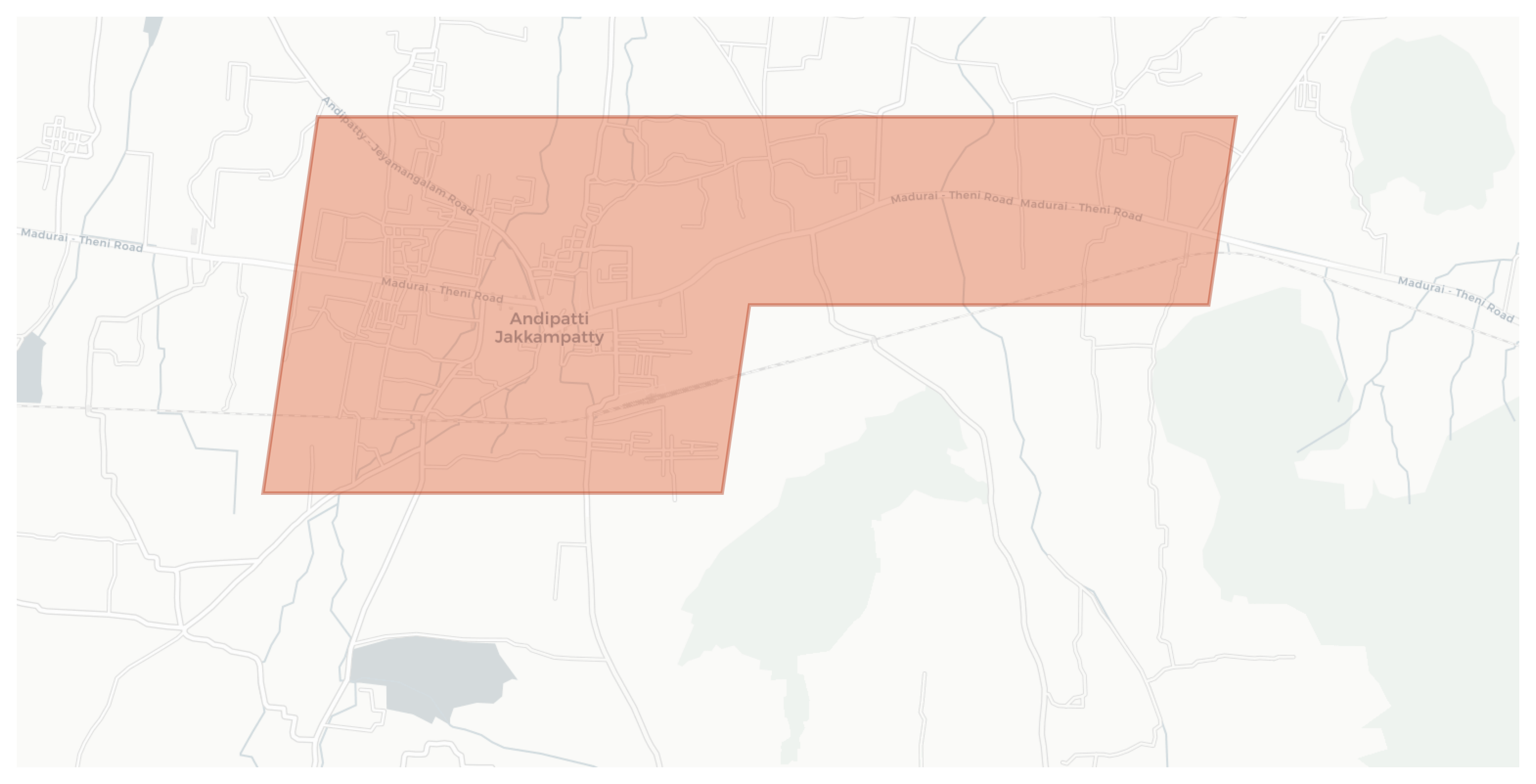 Andipatti Jakkampatty geographic map