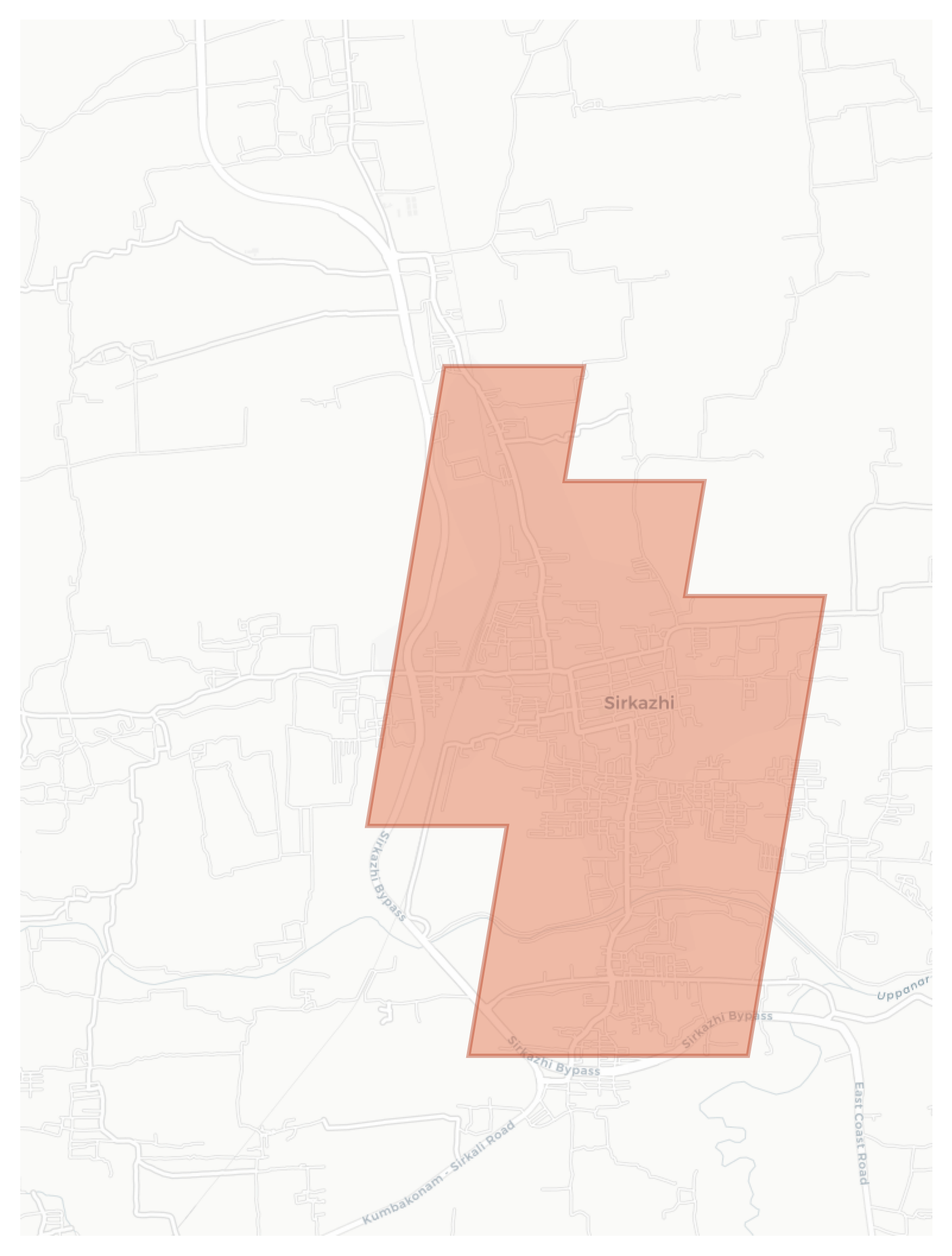 Sirkazhi geographic map