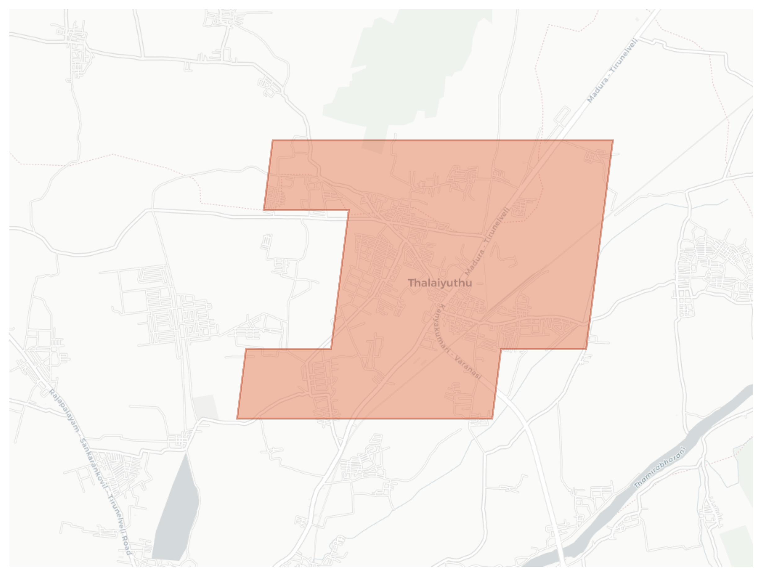 Thalaiyuthu geographic map