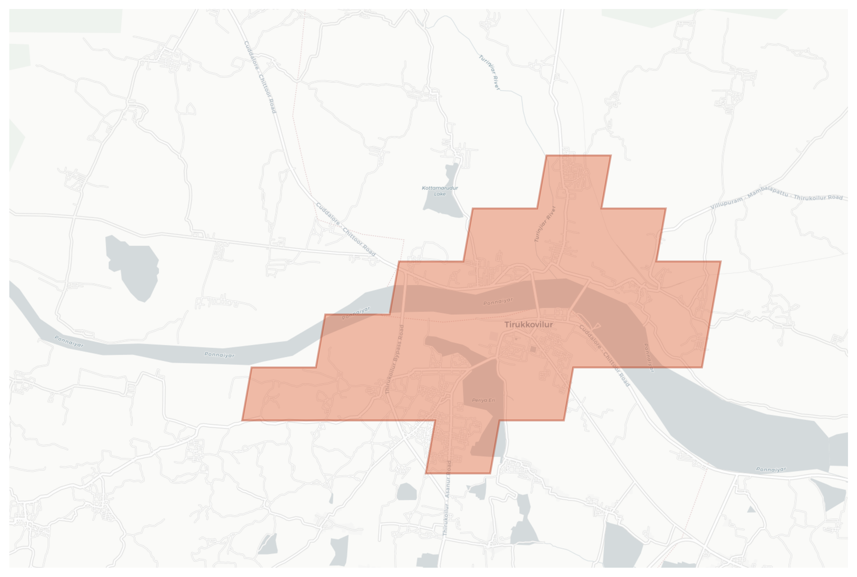 Tirukkovilur geographic map