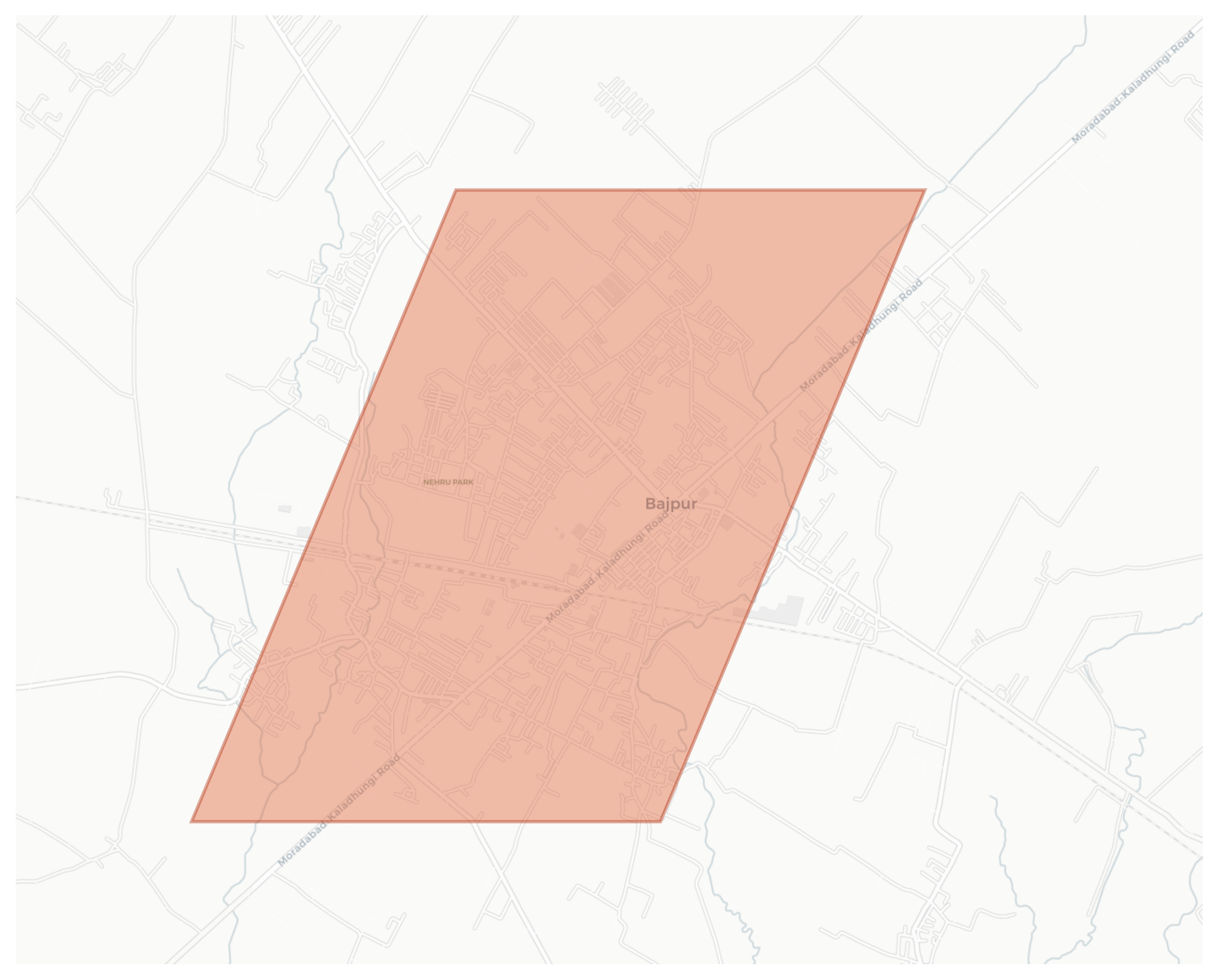 Bajpur geographic map