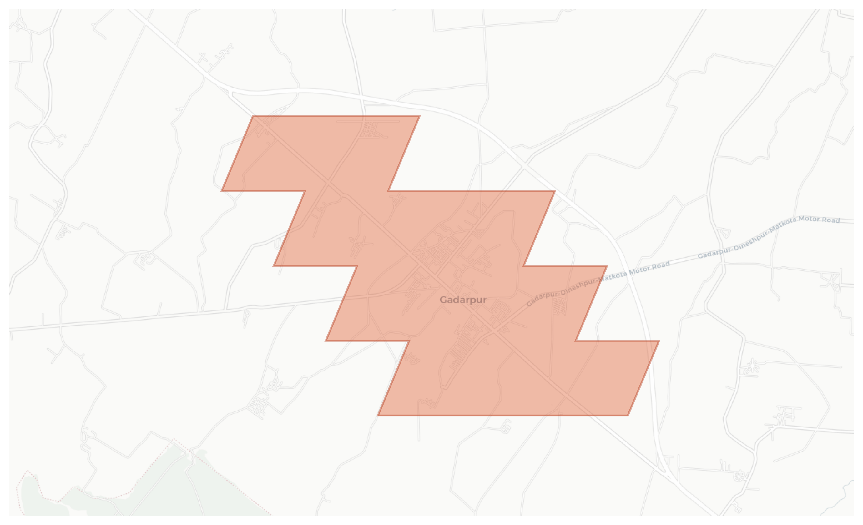 Gadarpur geographic map