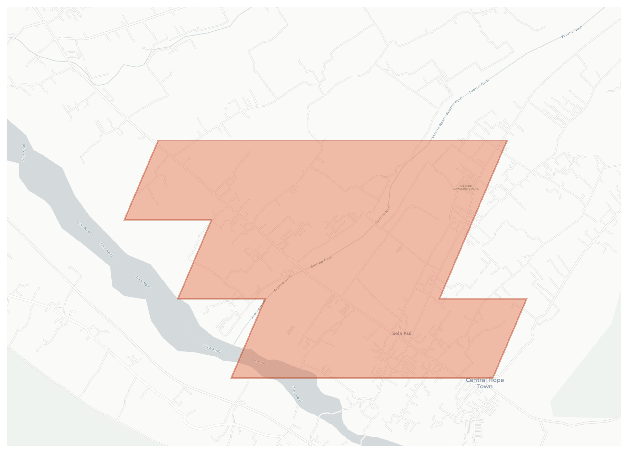 Sela Kui geographic map