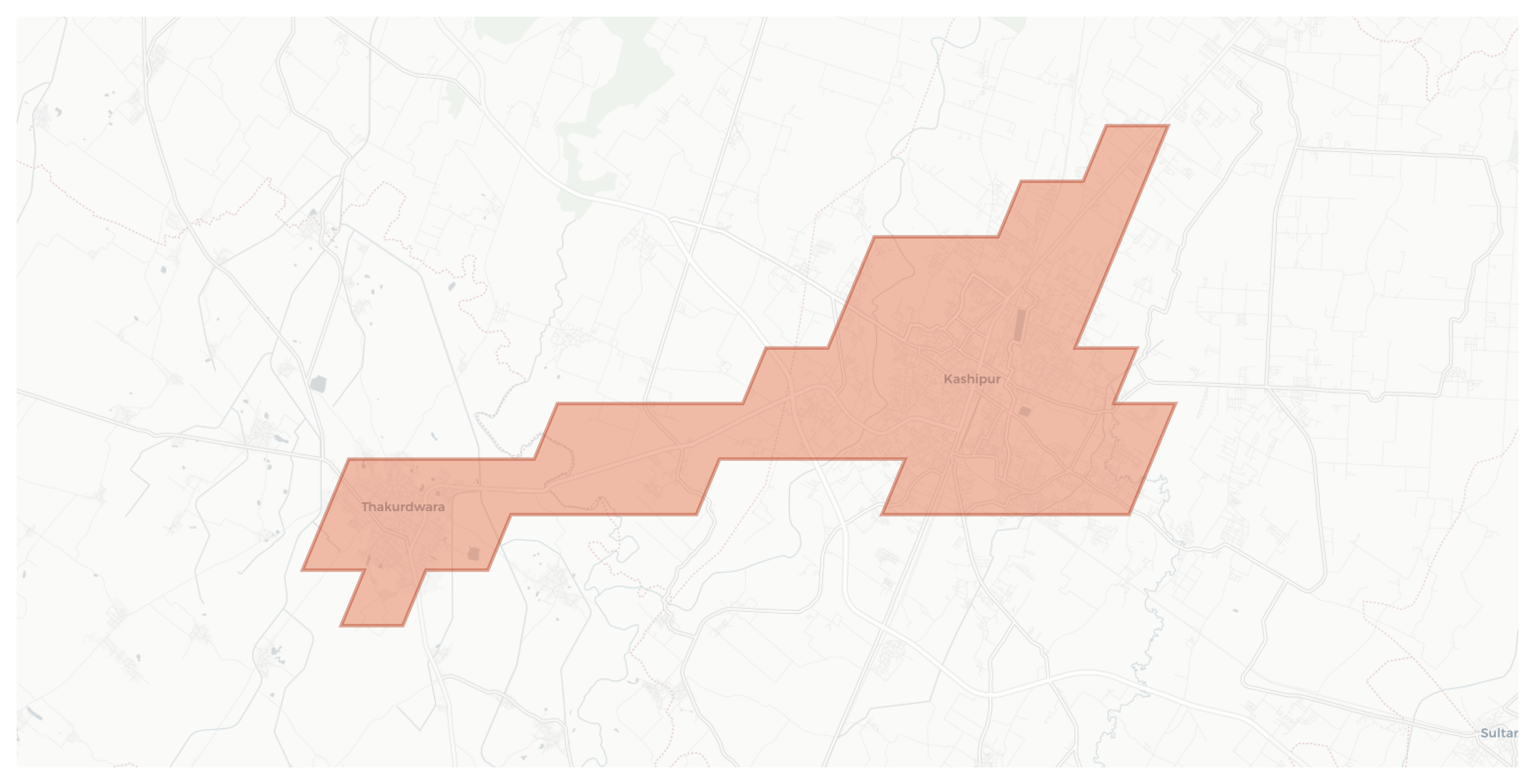 Thakurdwara geographic map