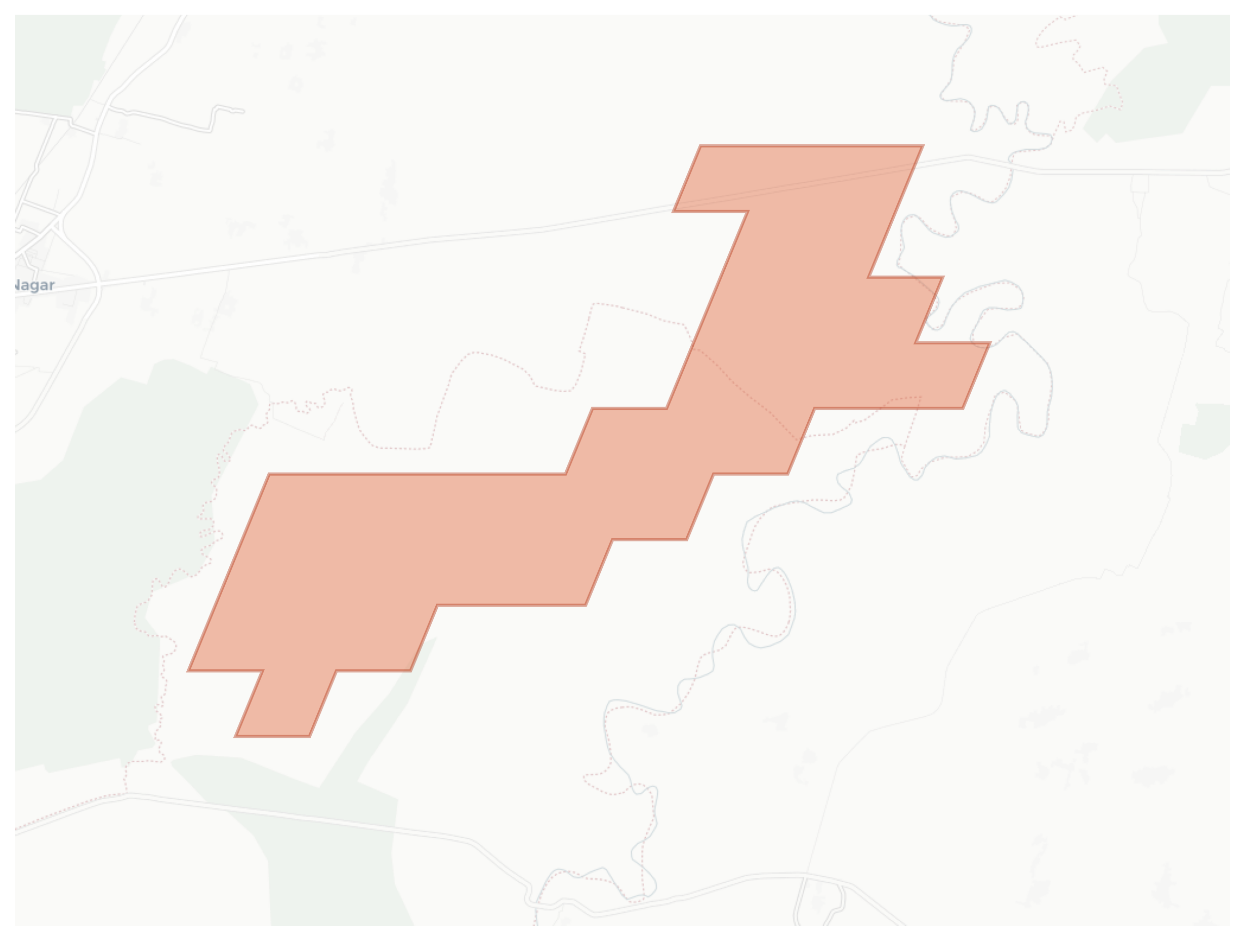 Baragashi geographic map