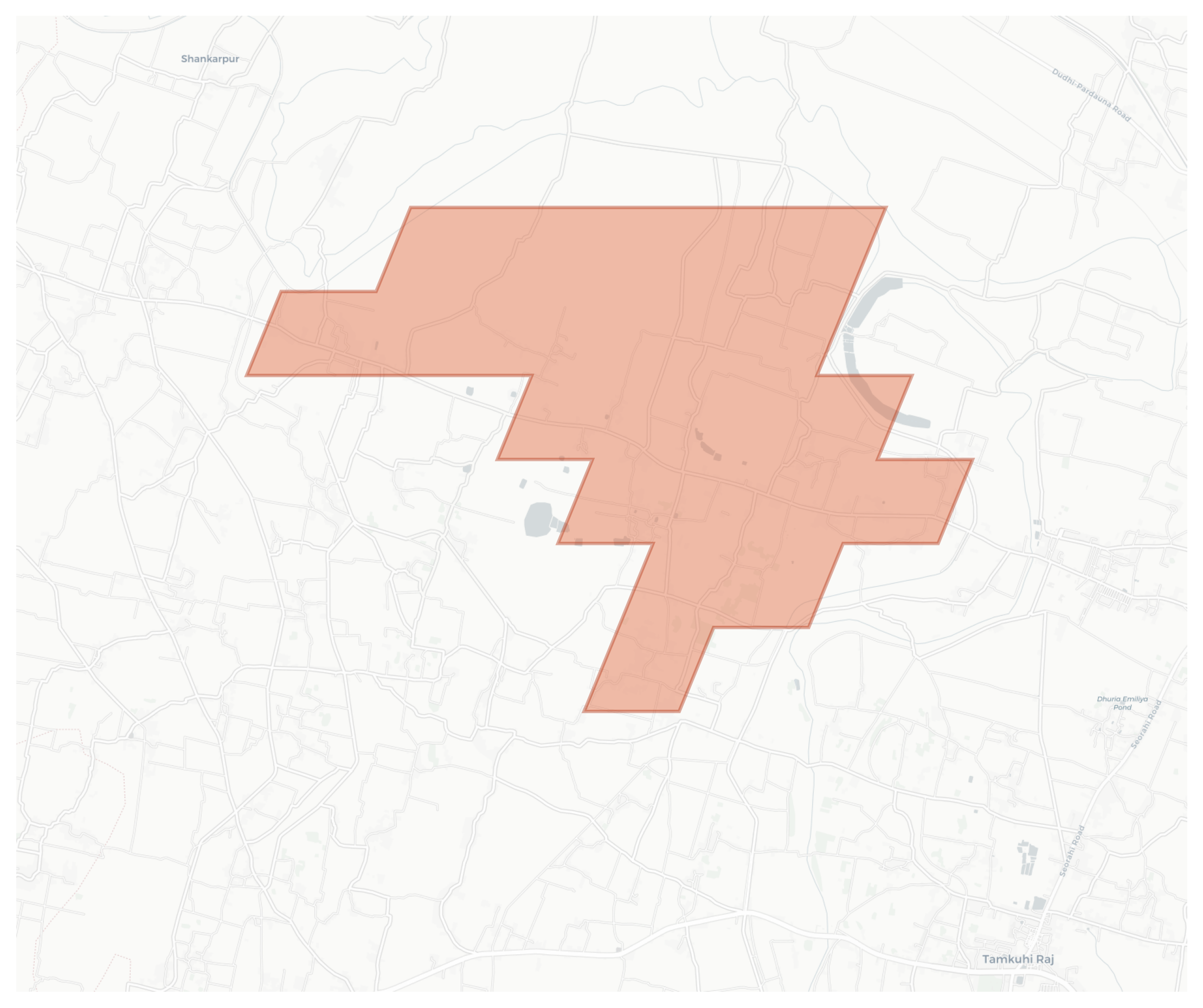Barwa Rajapakar geographic map