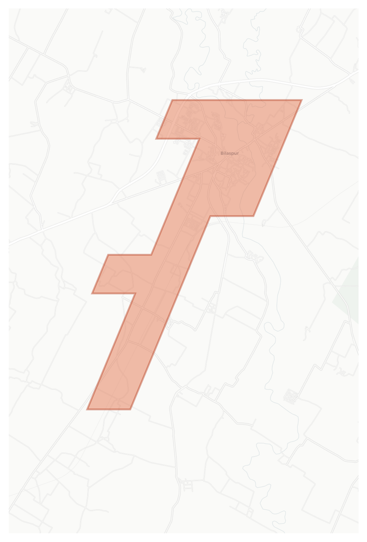 Bilaspur geographic map