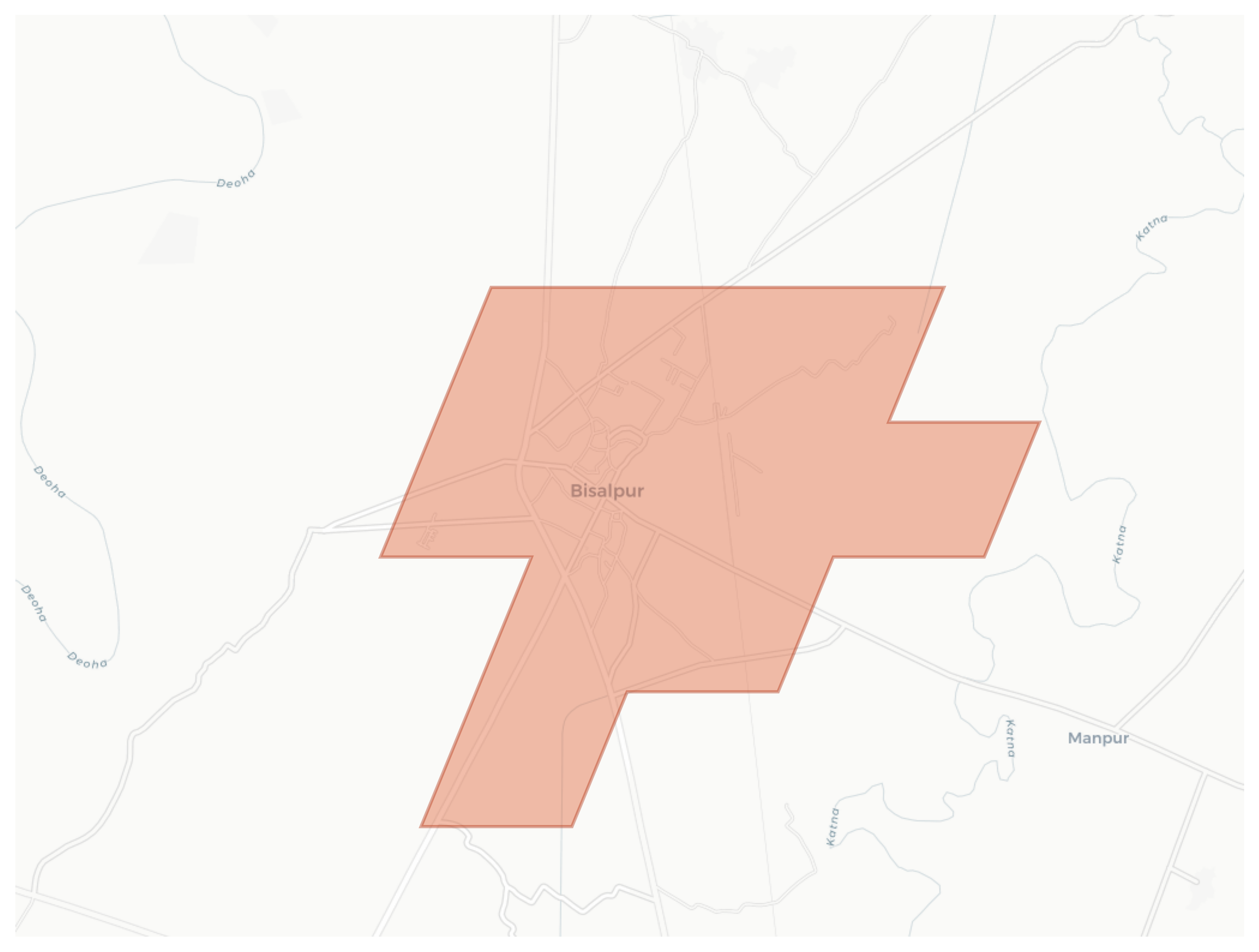 Bisalpur geographic map