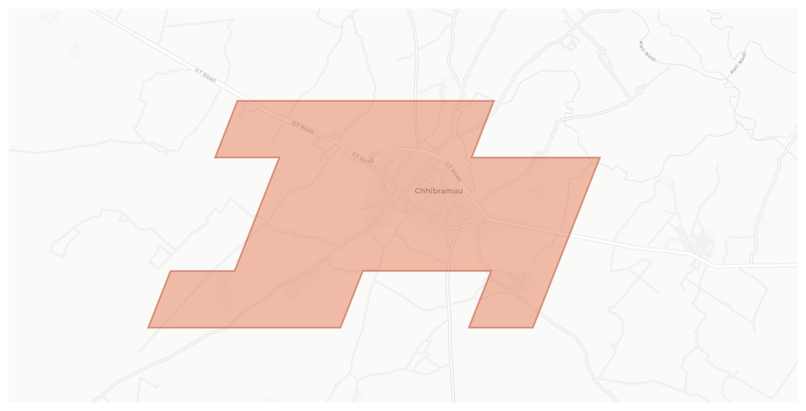 Chhibramau geographic map