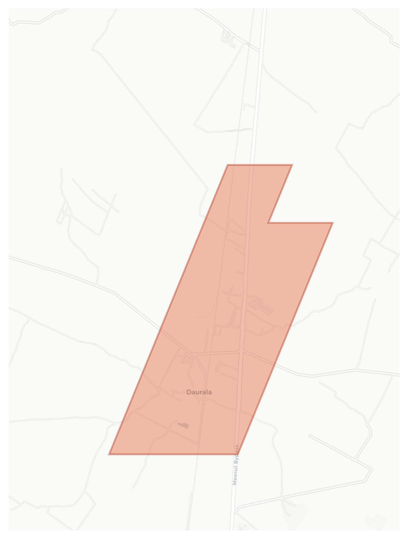 Daurala geographic map