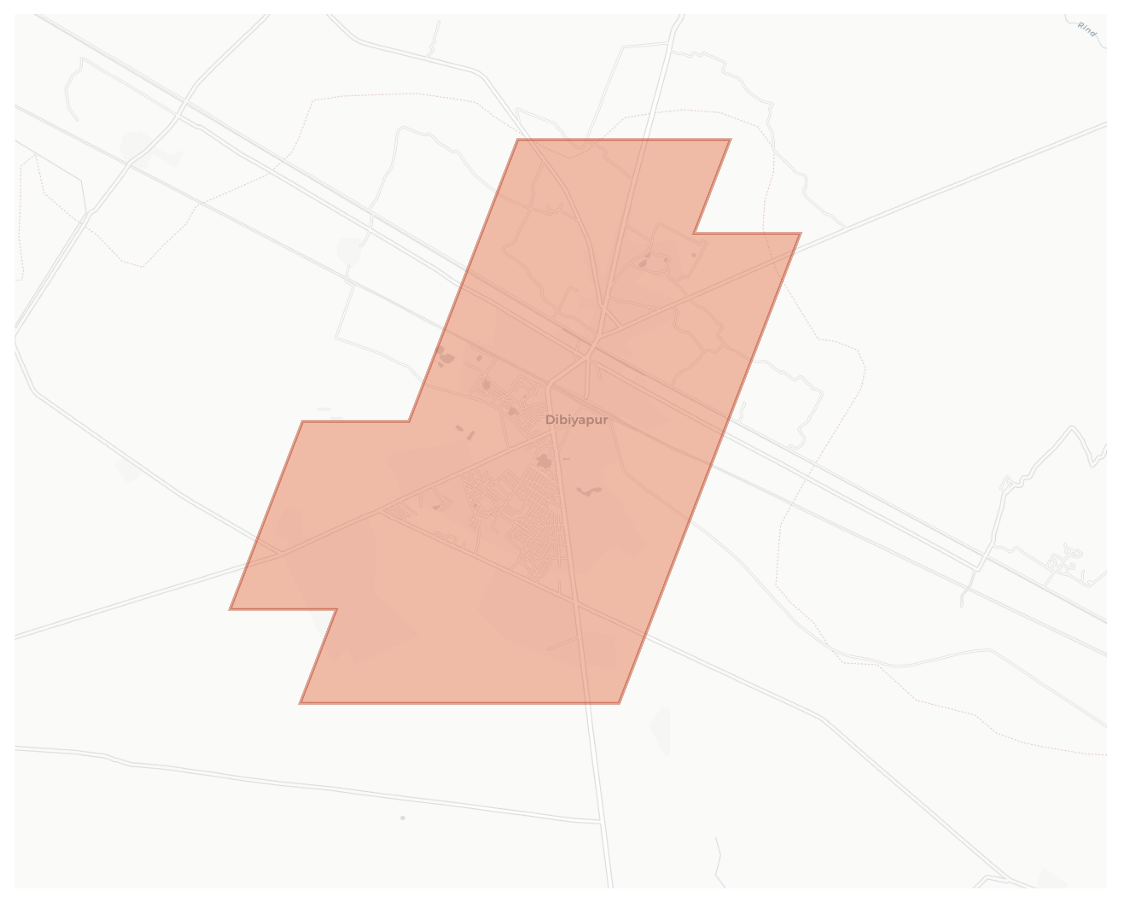 Dibiyapur geographic map