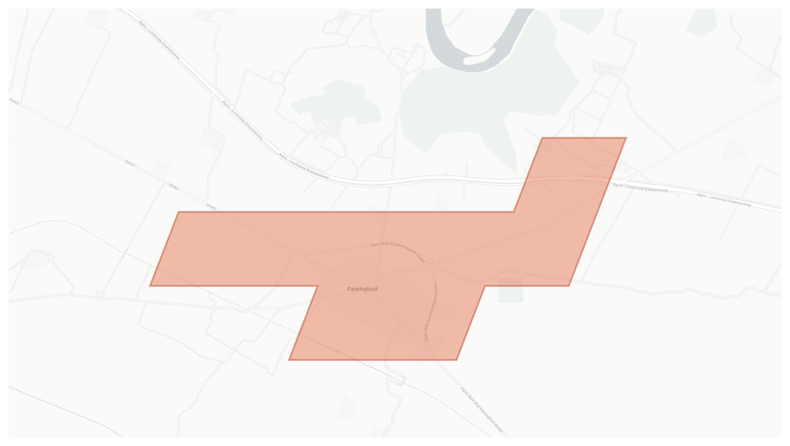 Fatehabad geographic map
