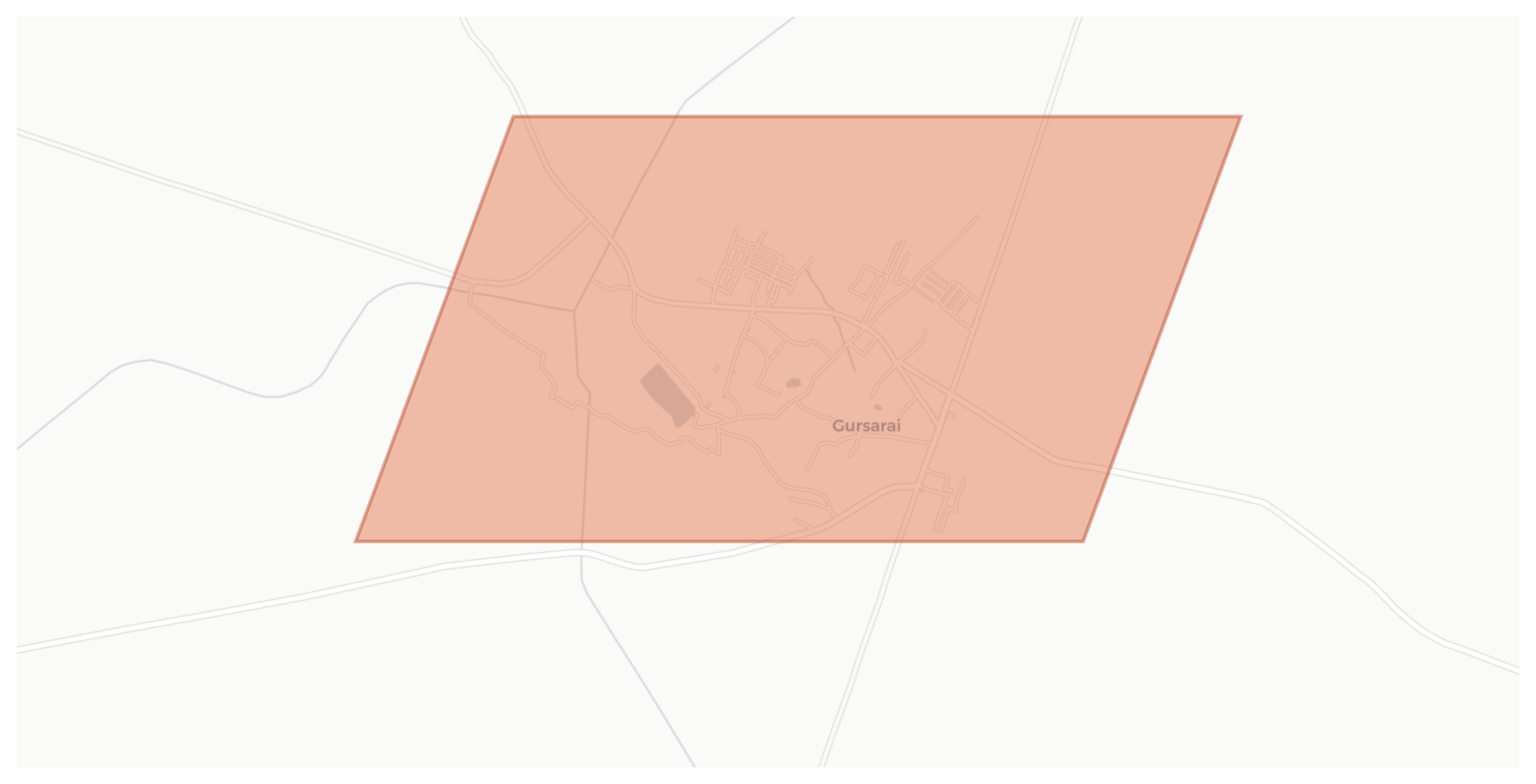 Gursarai geographic map