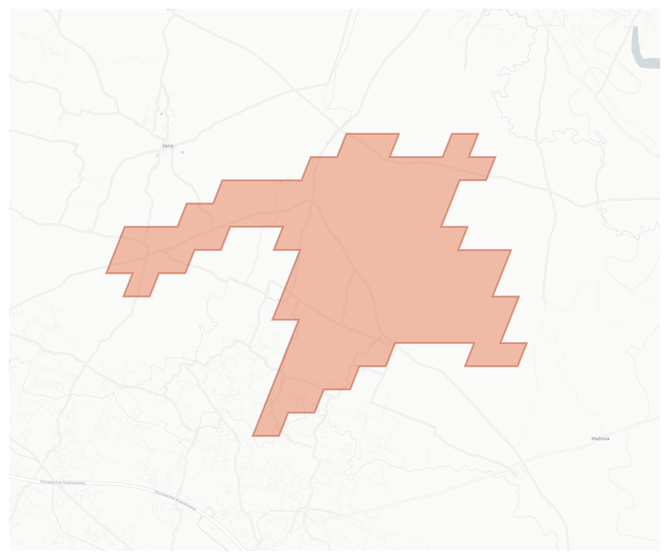 Haidarganj geographic map
