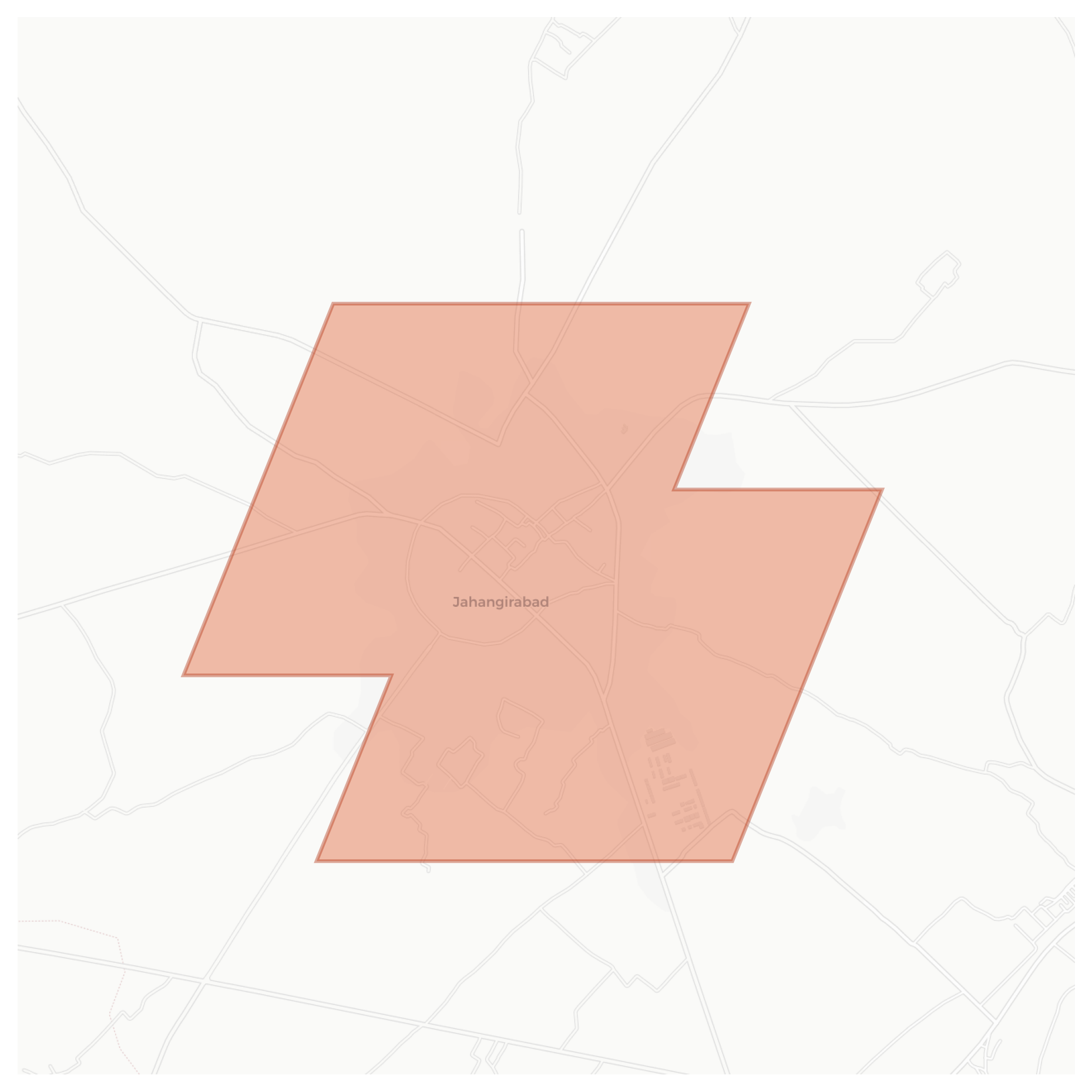 Jahangirabad geographic map