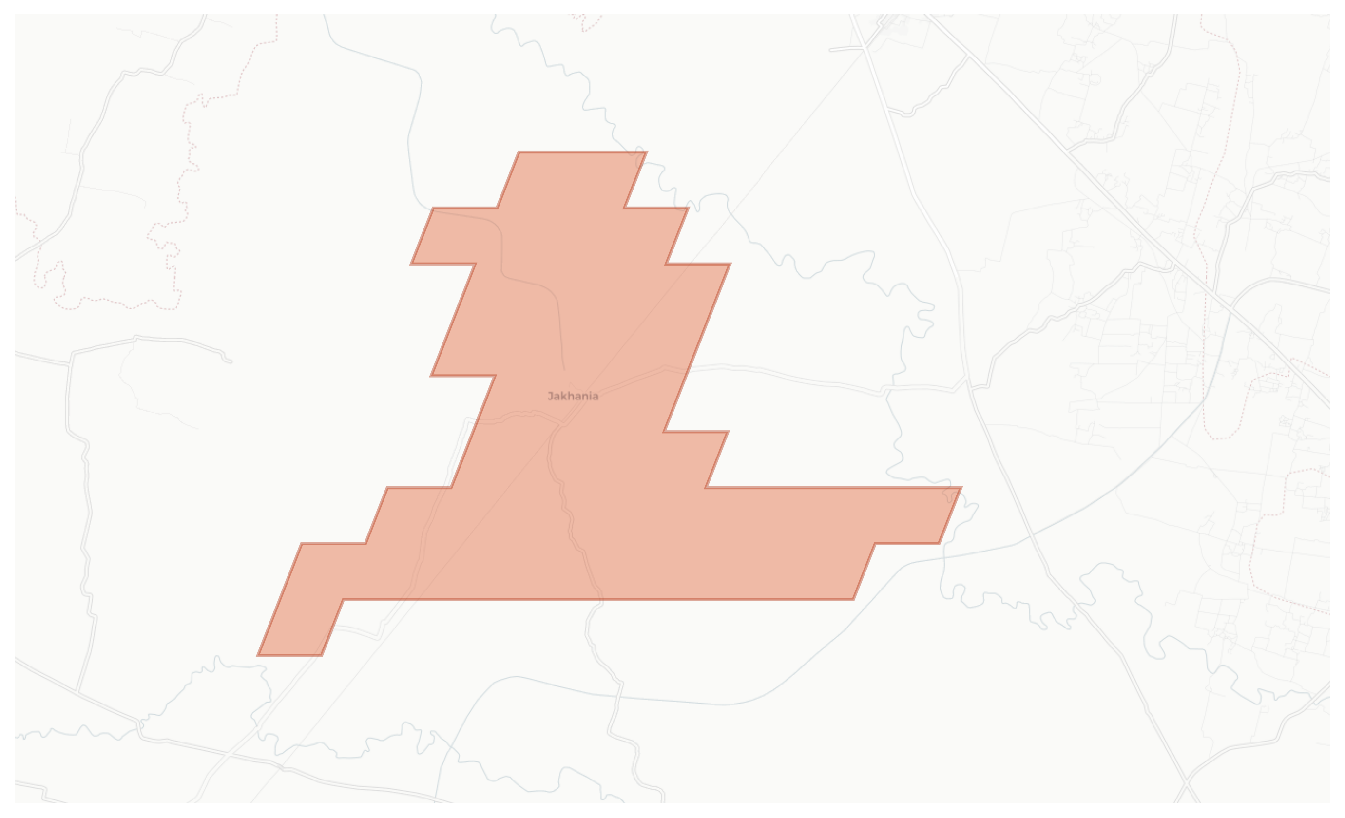 Jakhania geographic map