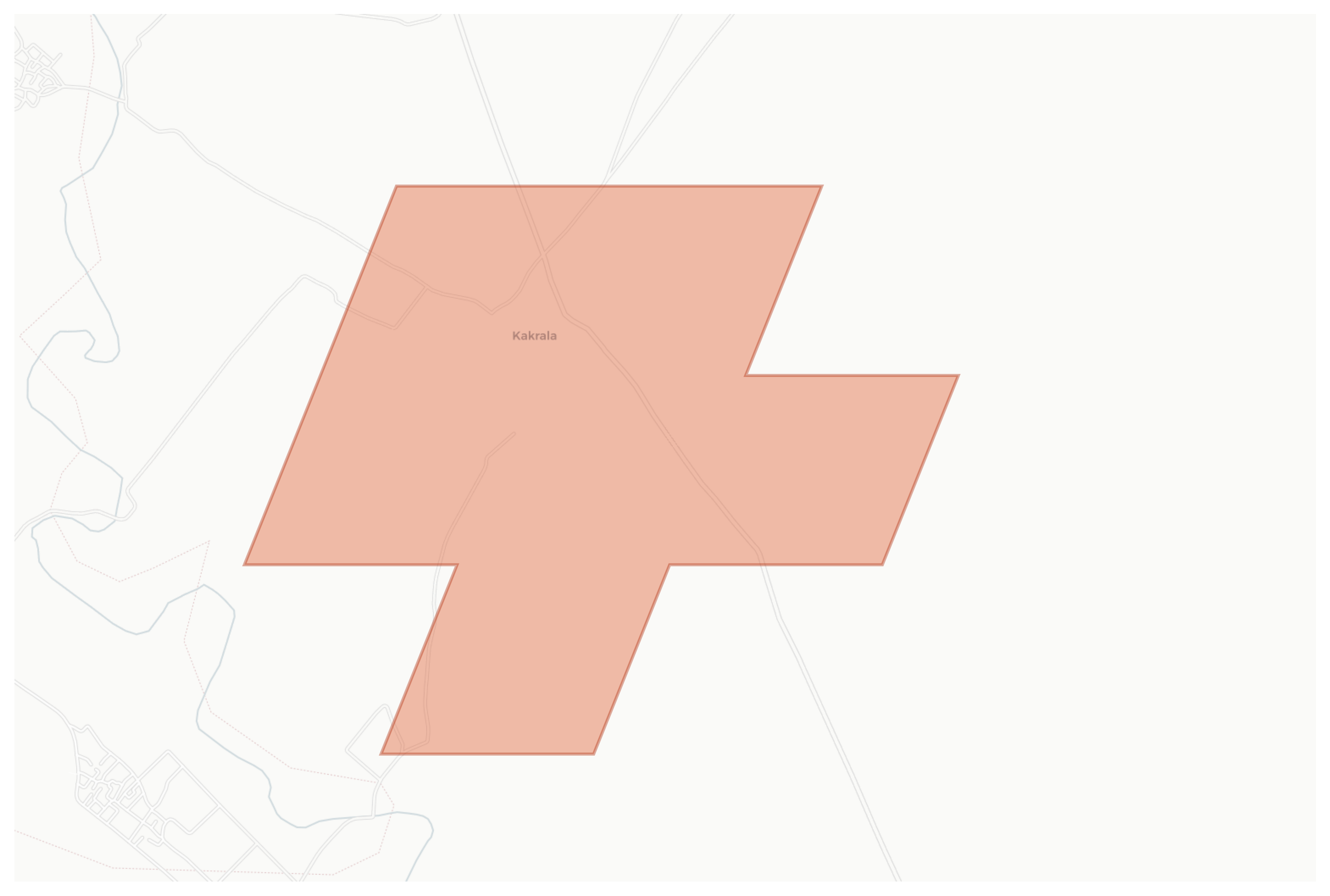 Kakrala geographic map