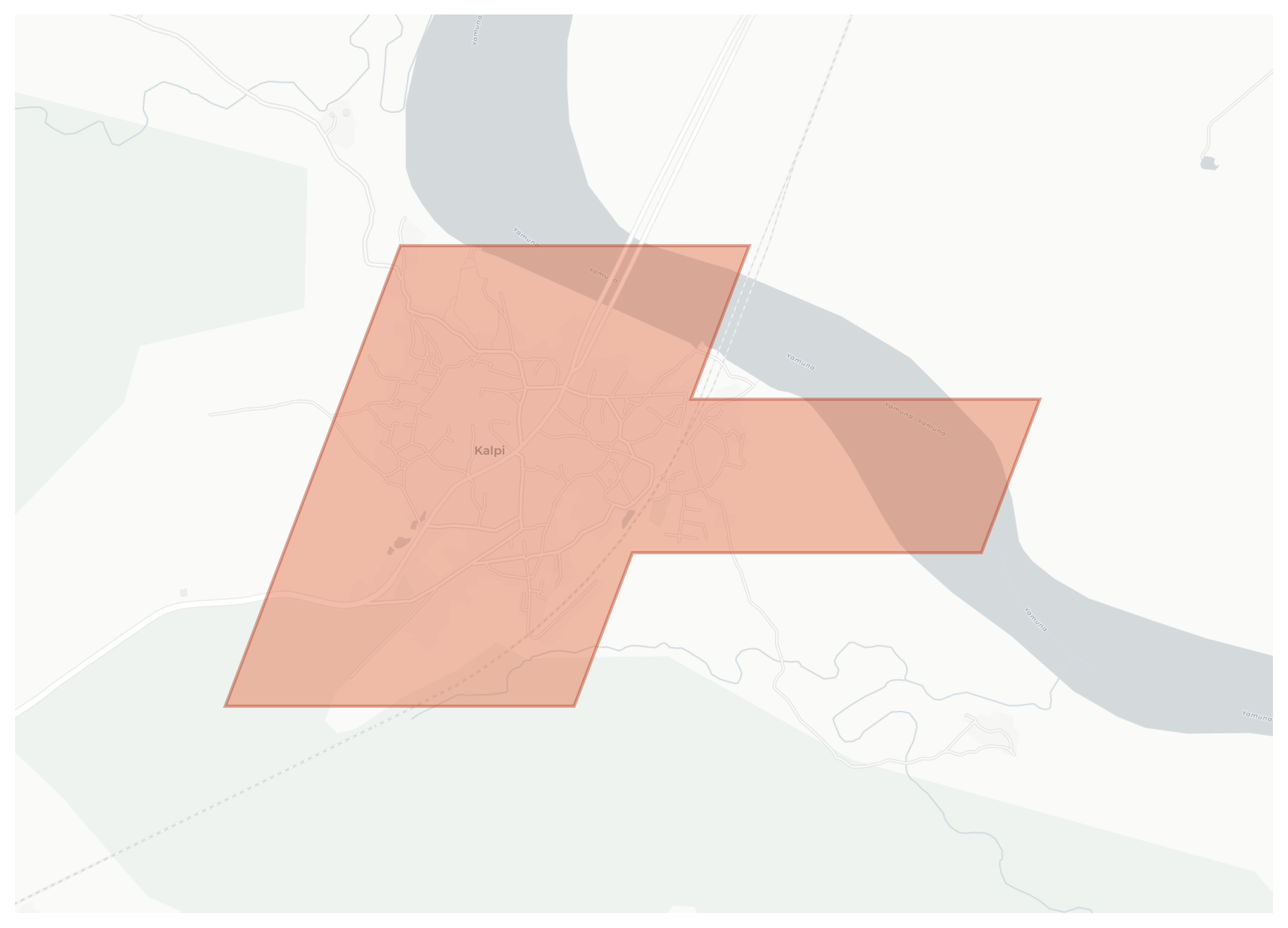 Kalpi geographic map