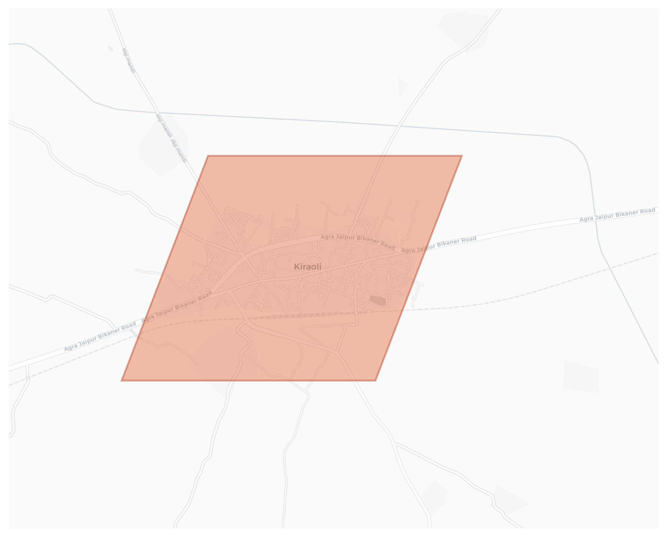 Kiraoli geographic map